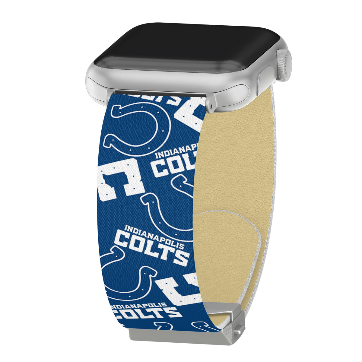 Game Time Indianapolis Colts Signature Series Apple Watch Band With Engraved Buckle