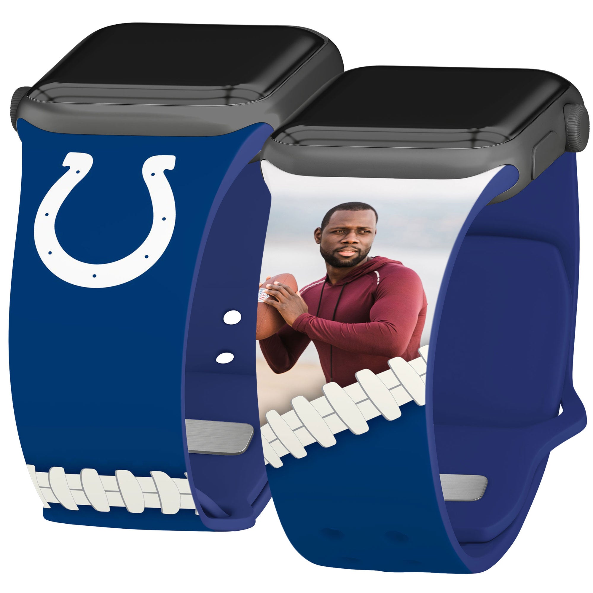 Indianapolis Colts Custom Photo HD Apple Watch Band