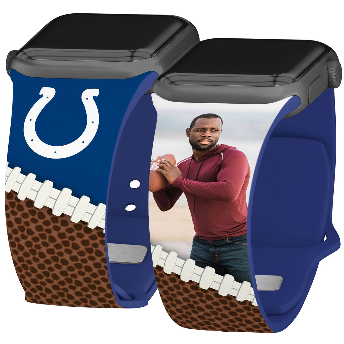 Indianapolis Colts Custom Photo HD Apple Watch Band