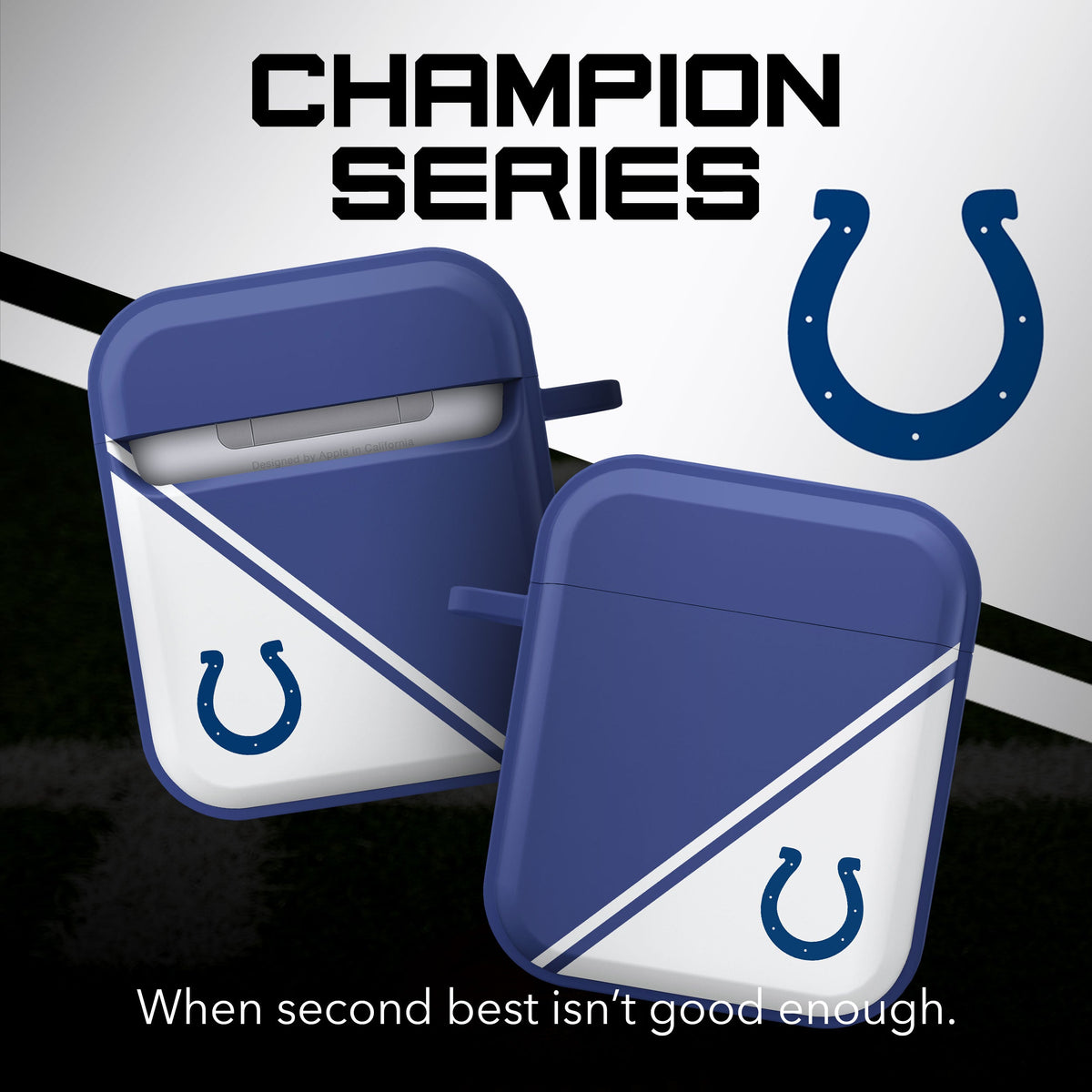 Indianapolis Colts HDX Champion Series Apple AirPods Gen 1 &amp; 2 Case Cover