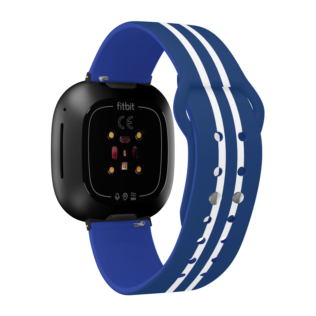 Indianapolis Colts HD Fitbit Versa 3 and Sense Watch Band