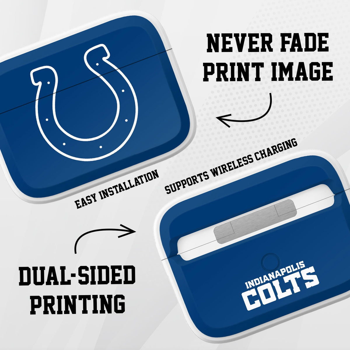 Indianapolis Colts HDX Apple AirPods Pro Case Cover