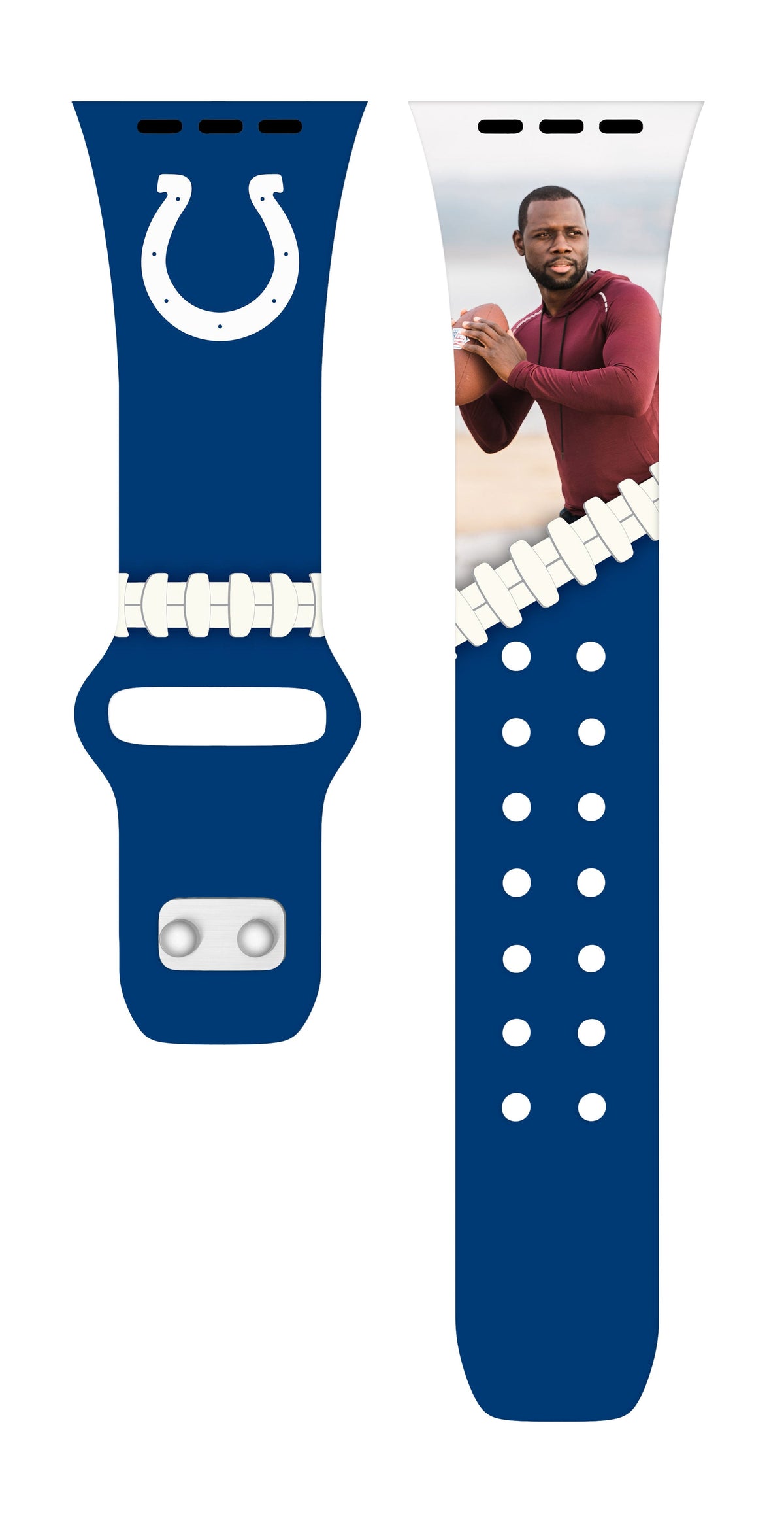 Indianapolis Colts Custom Photo HD Apple Watch Band