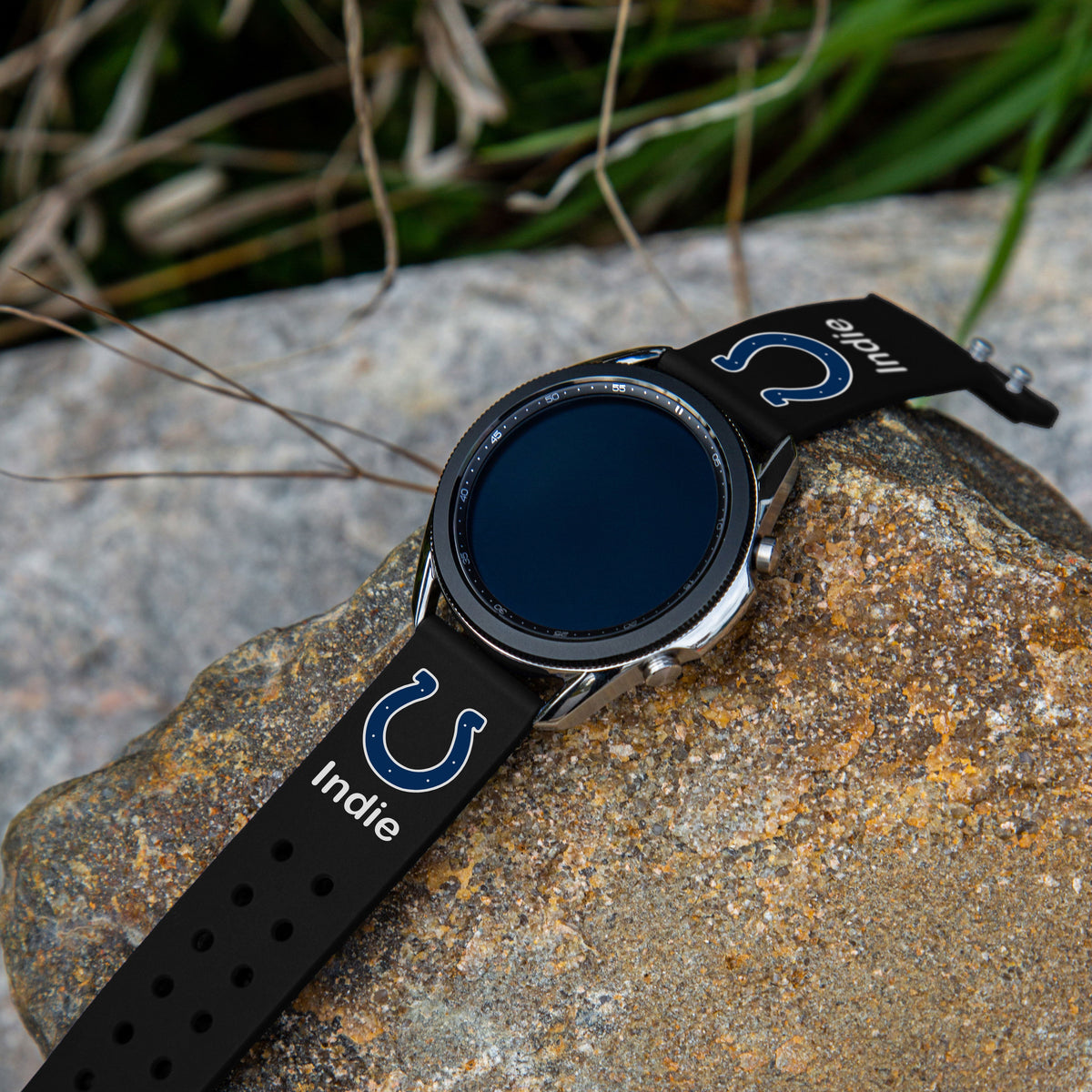 GAME TIME Indianapolis Colts Custom Name HD Quick Change Watch Band