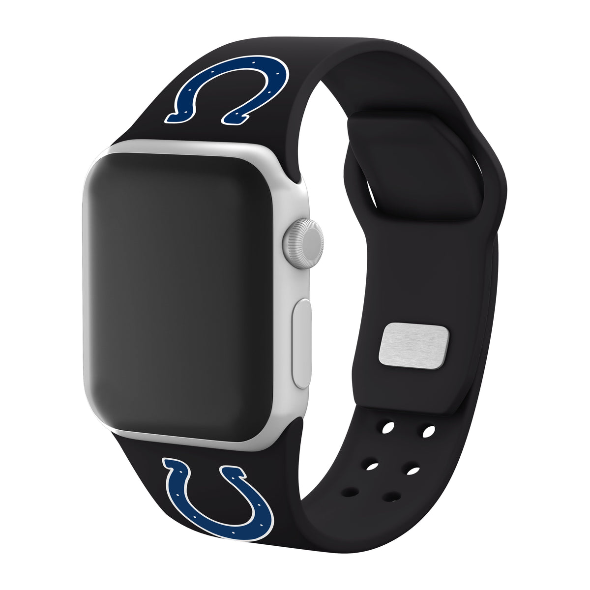 Indianapolis Colts Silicone Apple Watch Band - Game Time