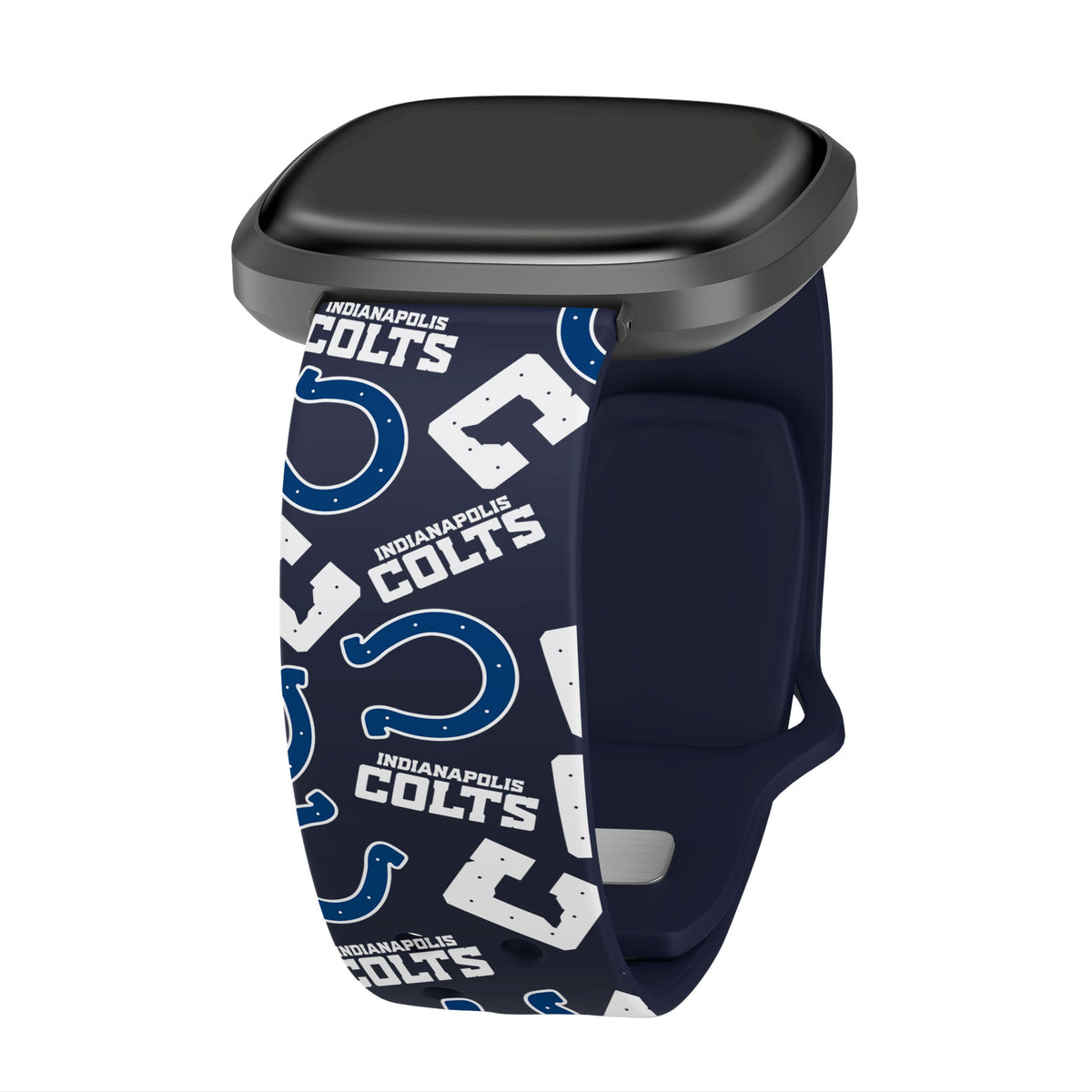 Indianapolis Colts HD Fitbit Versa 3 and Sense Watch Band