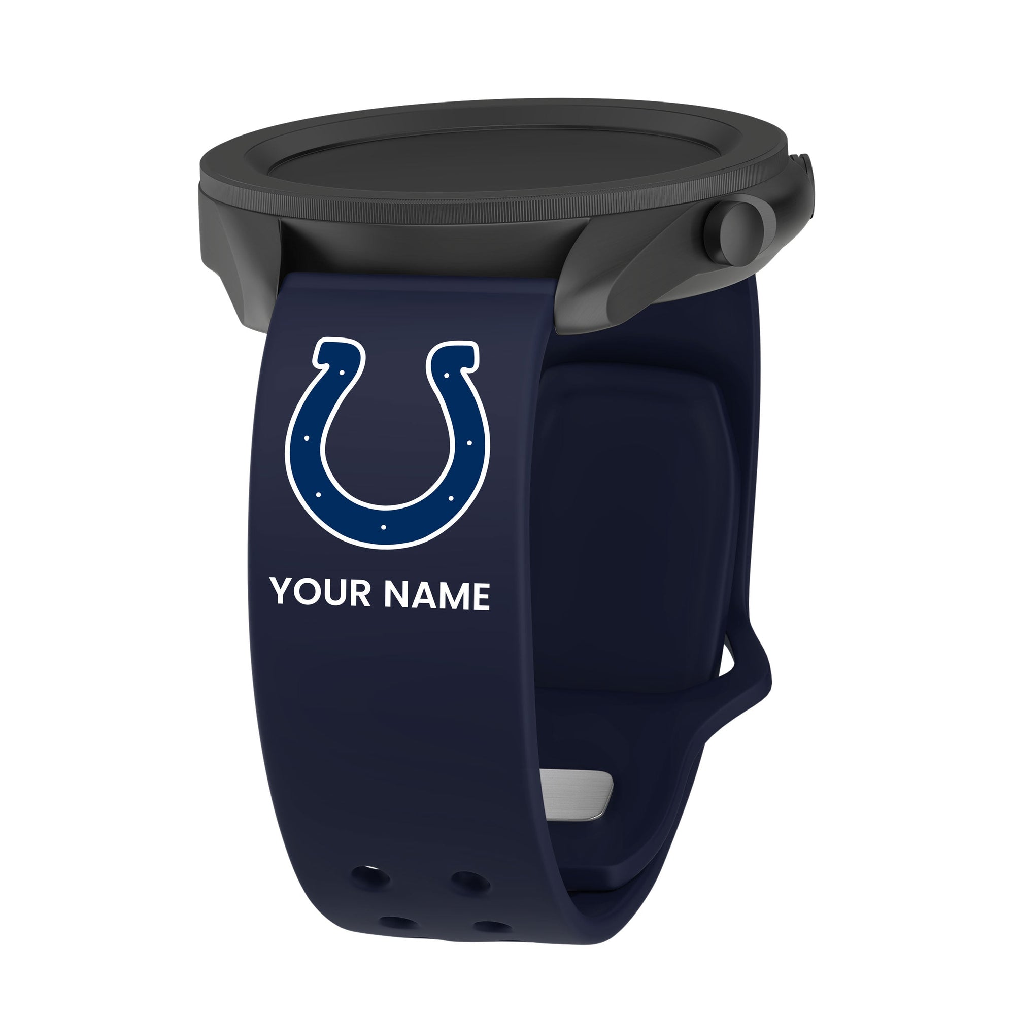 GAME TIME Indianapolis Colts Custom Name HD Quick Change Watch Band