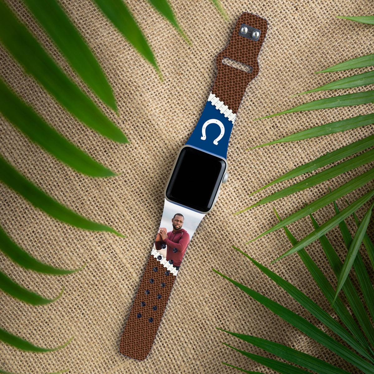 Indianapolis Colts Custom Photo HD Apple Watch Band