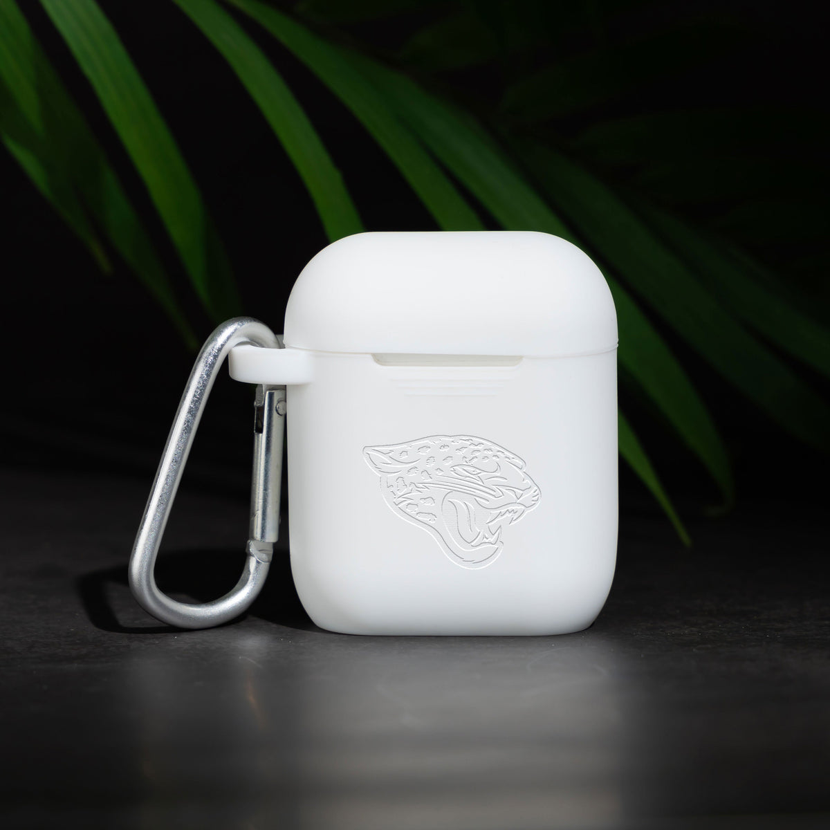 Game Time Jacksonville Jaguars Engraved Silicone Case Cover for Apple AirPods Battery Case