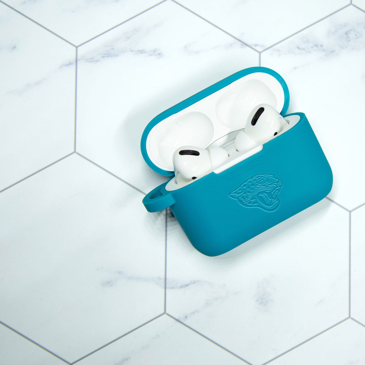 Game Time Jacksonville Jaguars Engraved AirPods Pro Silicone Case Cover