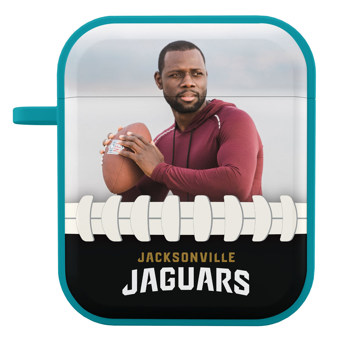 Jacksonville Jaguars Custom Photo HDX Apple AirPods Gen 1 &amp; 2 Case Cover