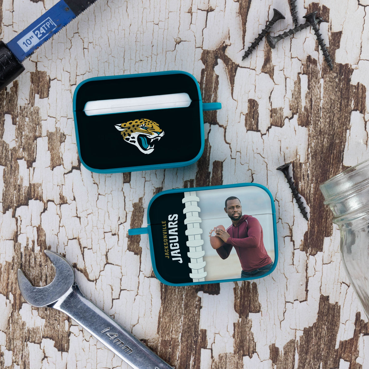 Jacksonville Jaguars Custom Photo HDX Apple AirPods Pro Case Cover