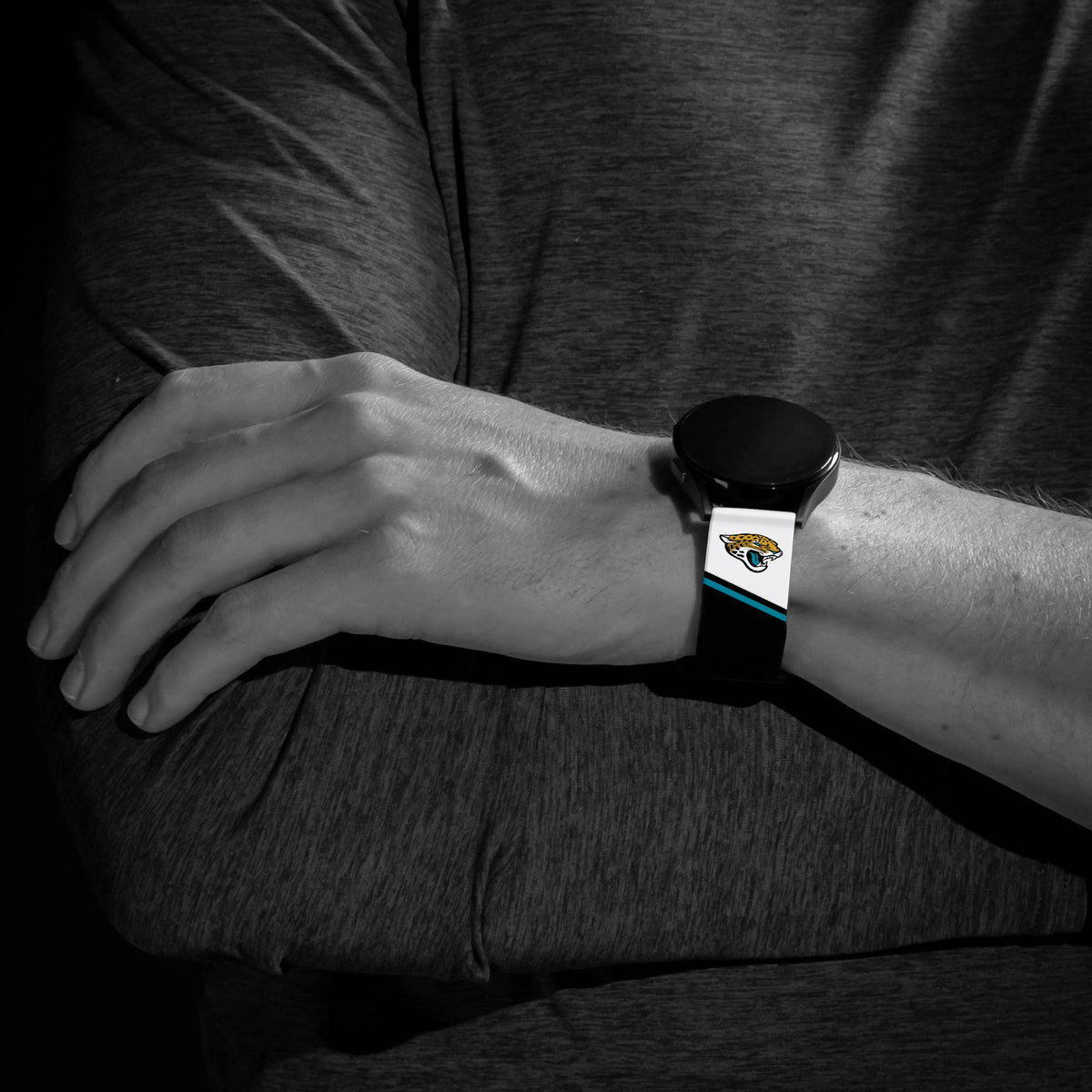 Jacksonville Jaguars HD Champion Series Samsung Galaxy Watch Band