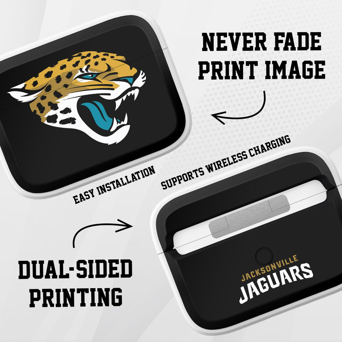 Jacksonville Jaguars HDX Apple AirPods Pro Case Cover