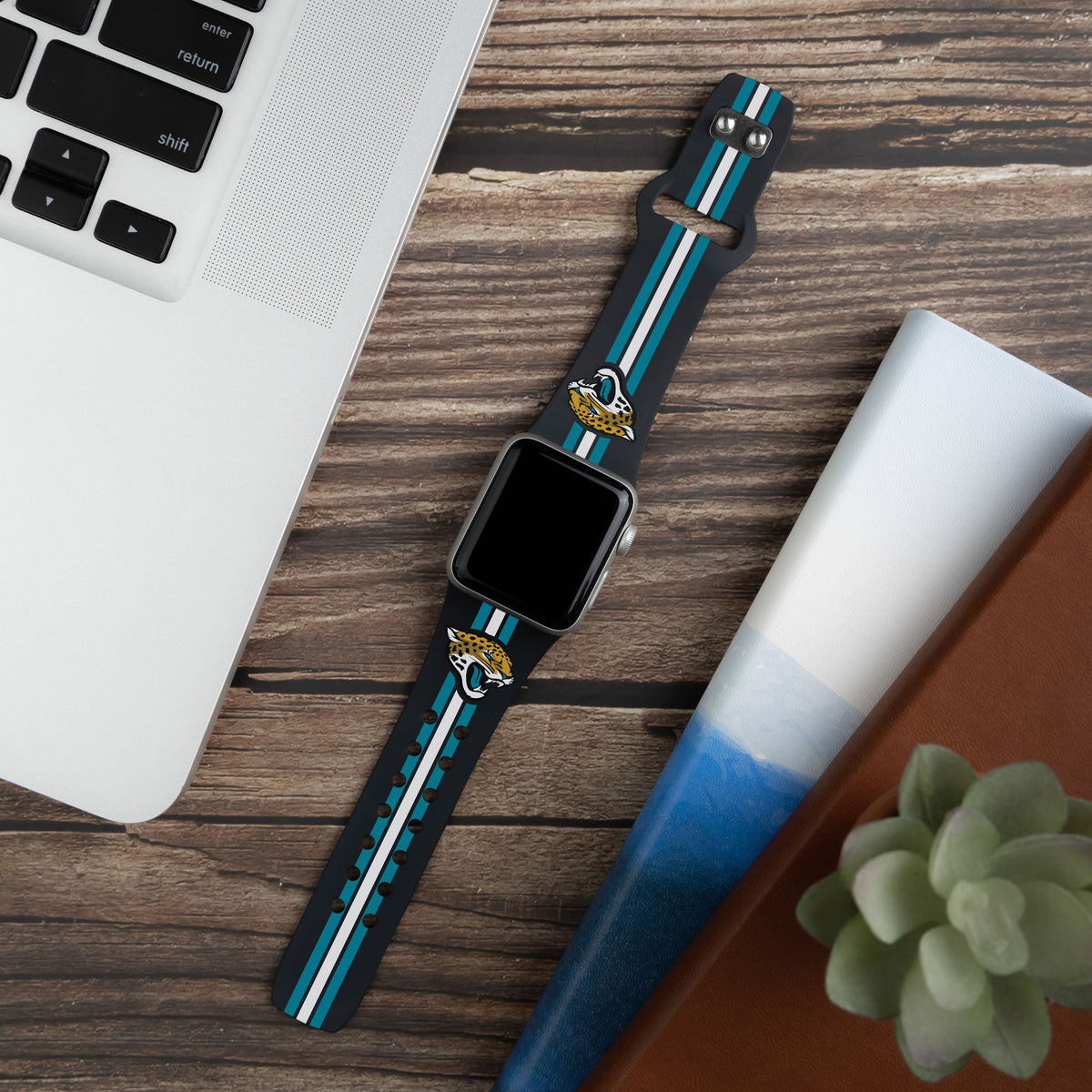 Jacksonville Jaguars HD Apple Watch Band