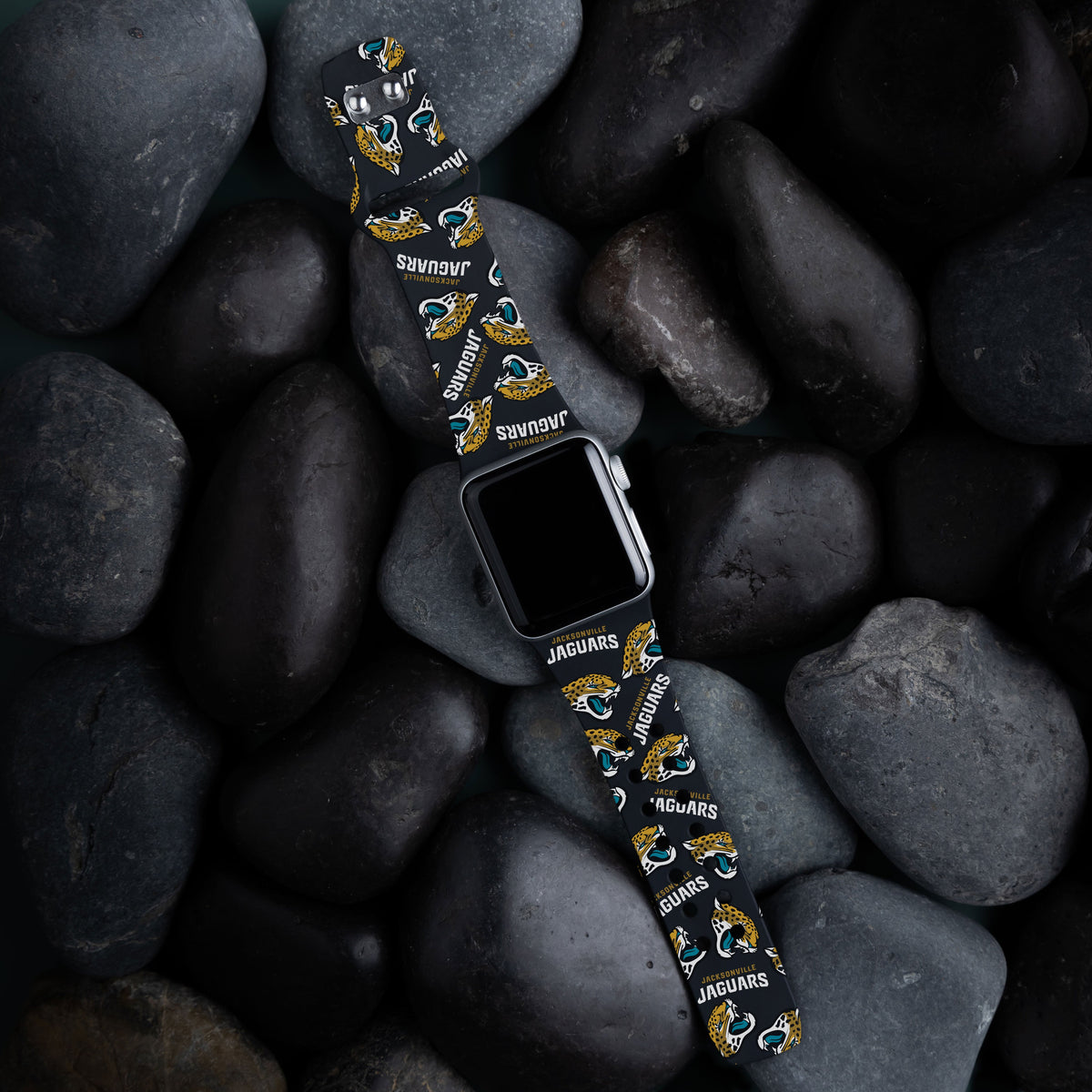 Jacksonville Jaguars HD Apple Watch Band