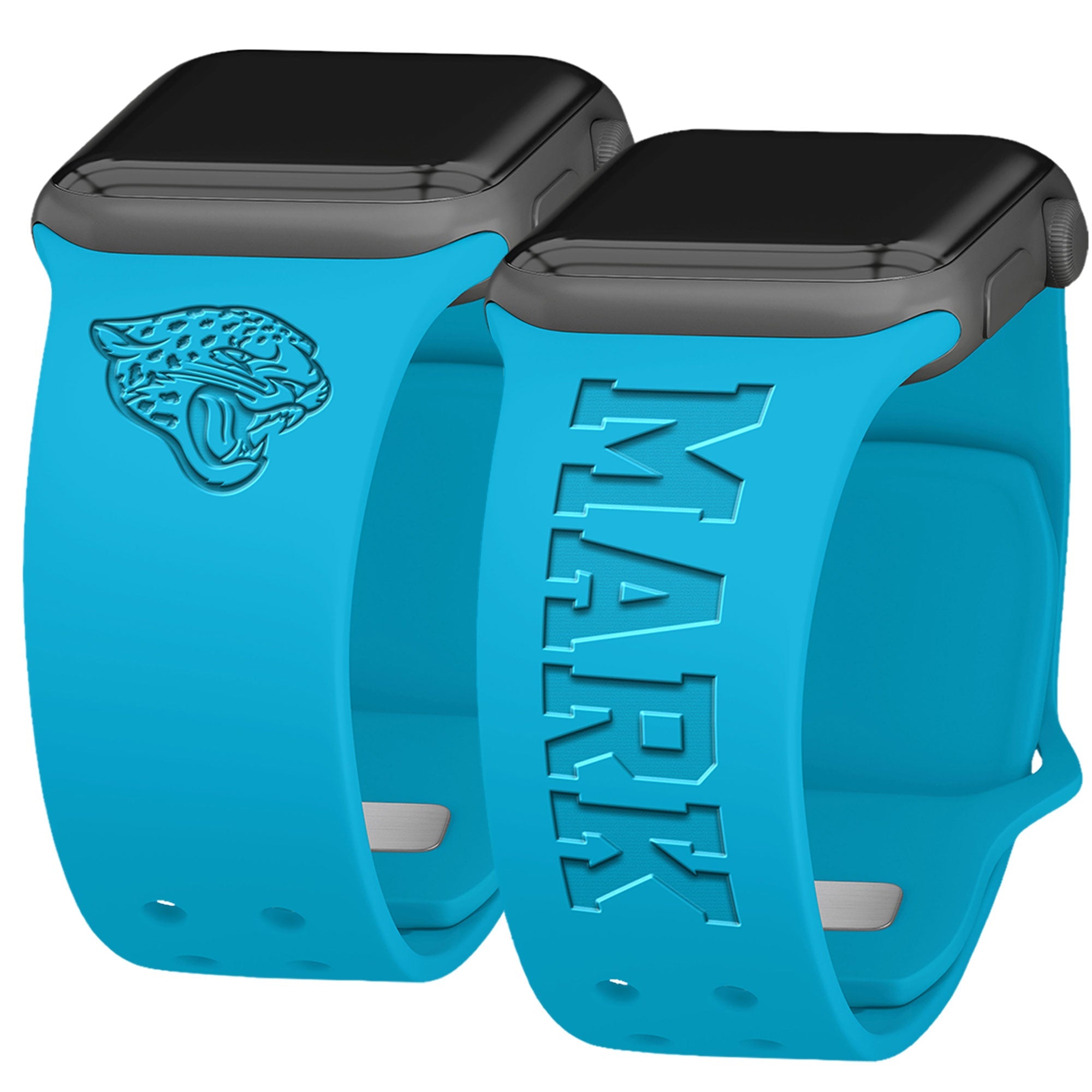 Jacksonville Jaguars Custom Engraved Apple Watch Band