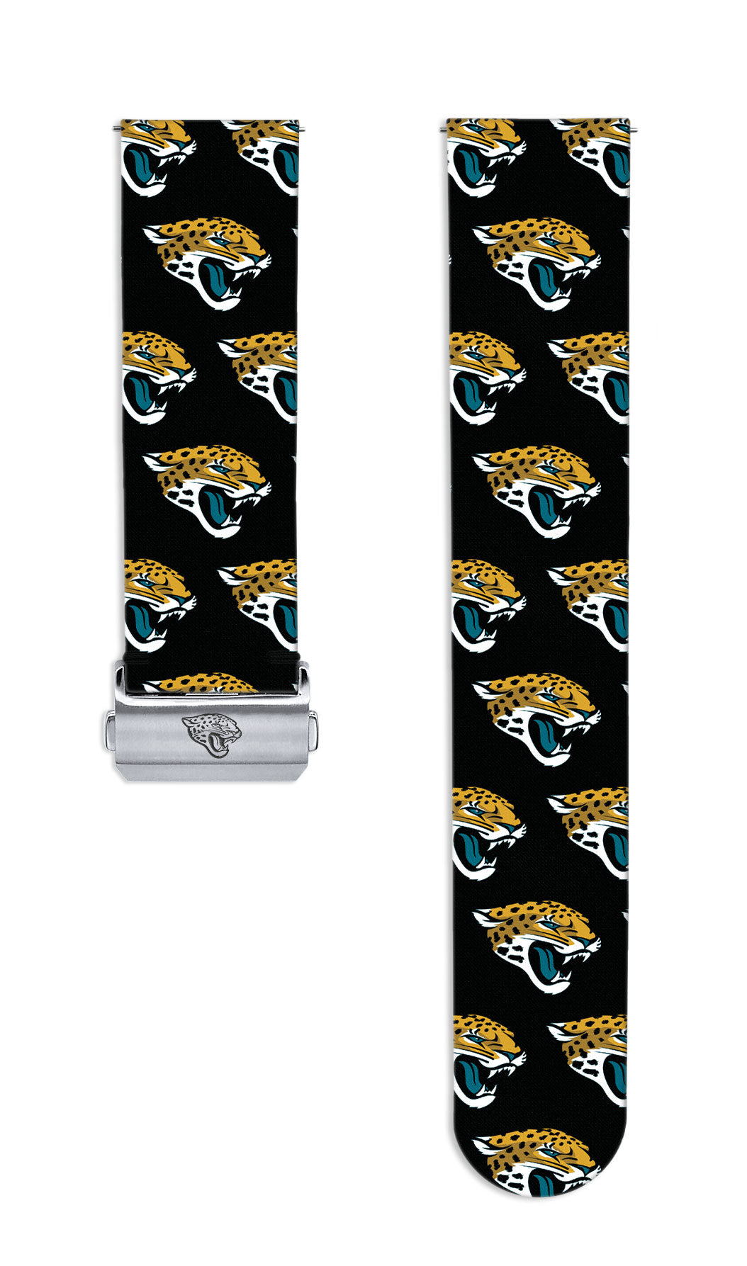 Jacksonville Jaguars Full Print Quick Change Watch Band With Engraved Buckle - AffinityBands