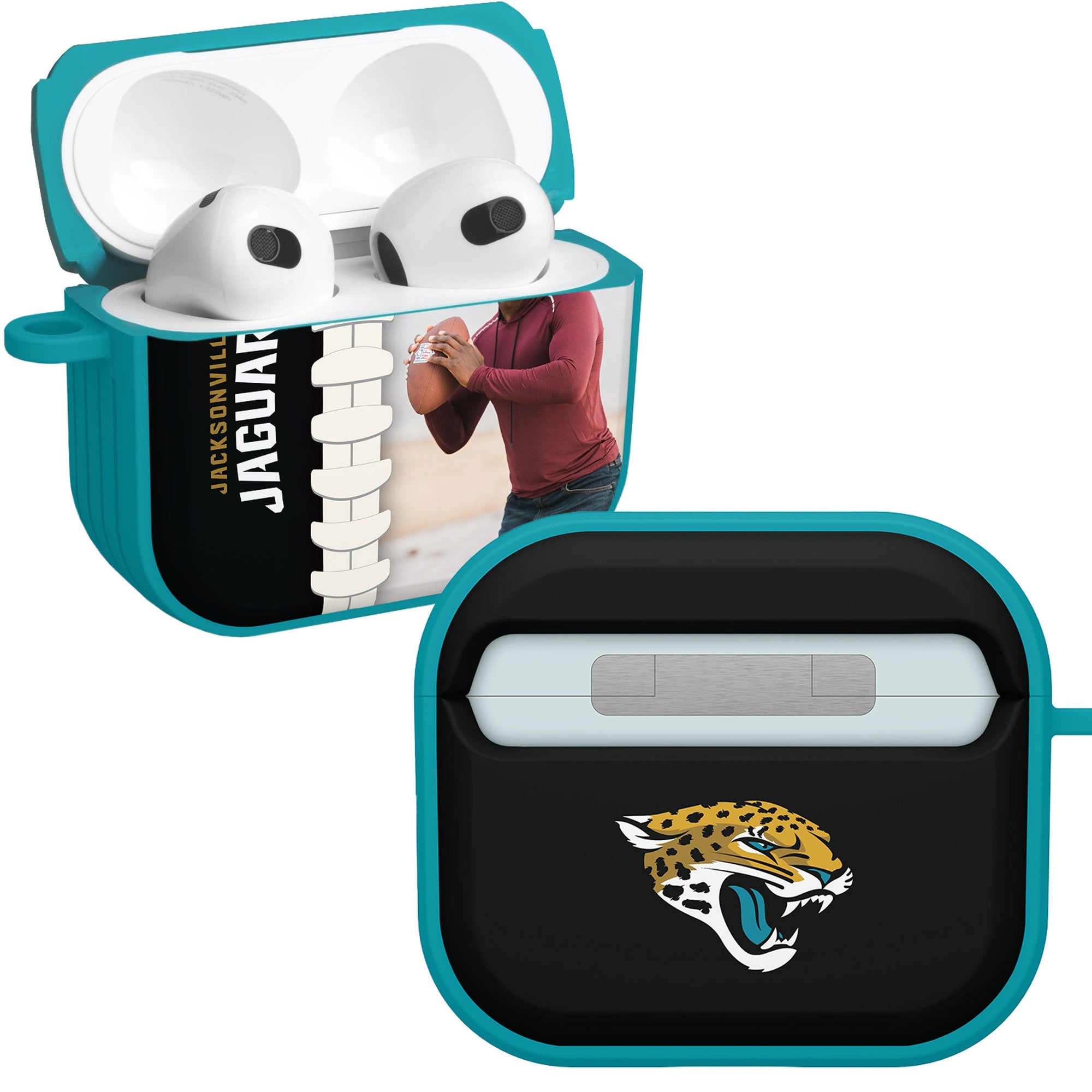 Jacksonville Jaguars Custom Photo HDX Apple AirPods Gen 3 Case Cover