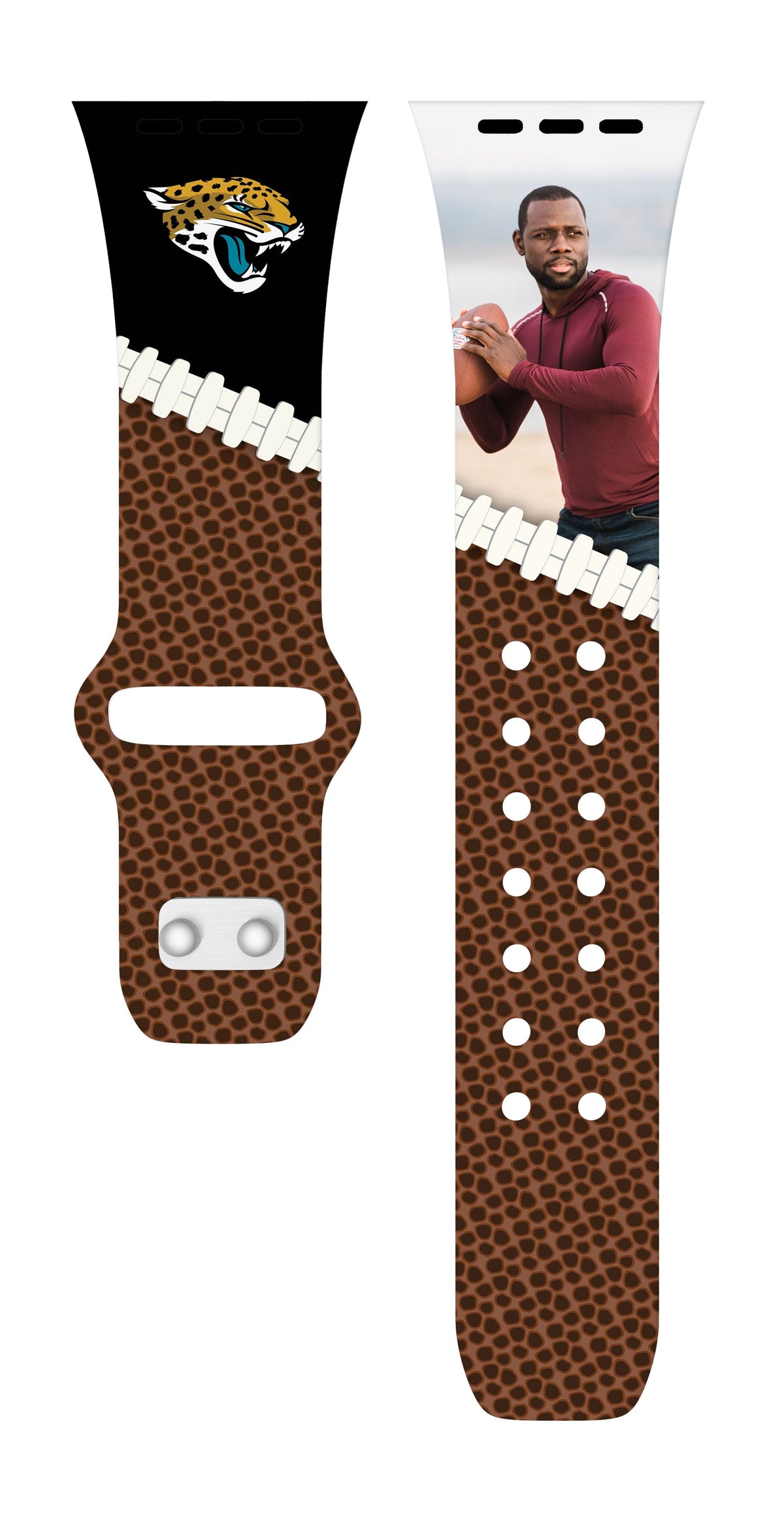 Jacksonville Jaguars Custom Photo HD Apple Watch Band
