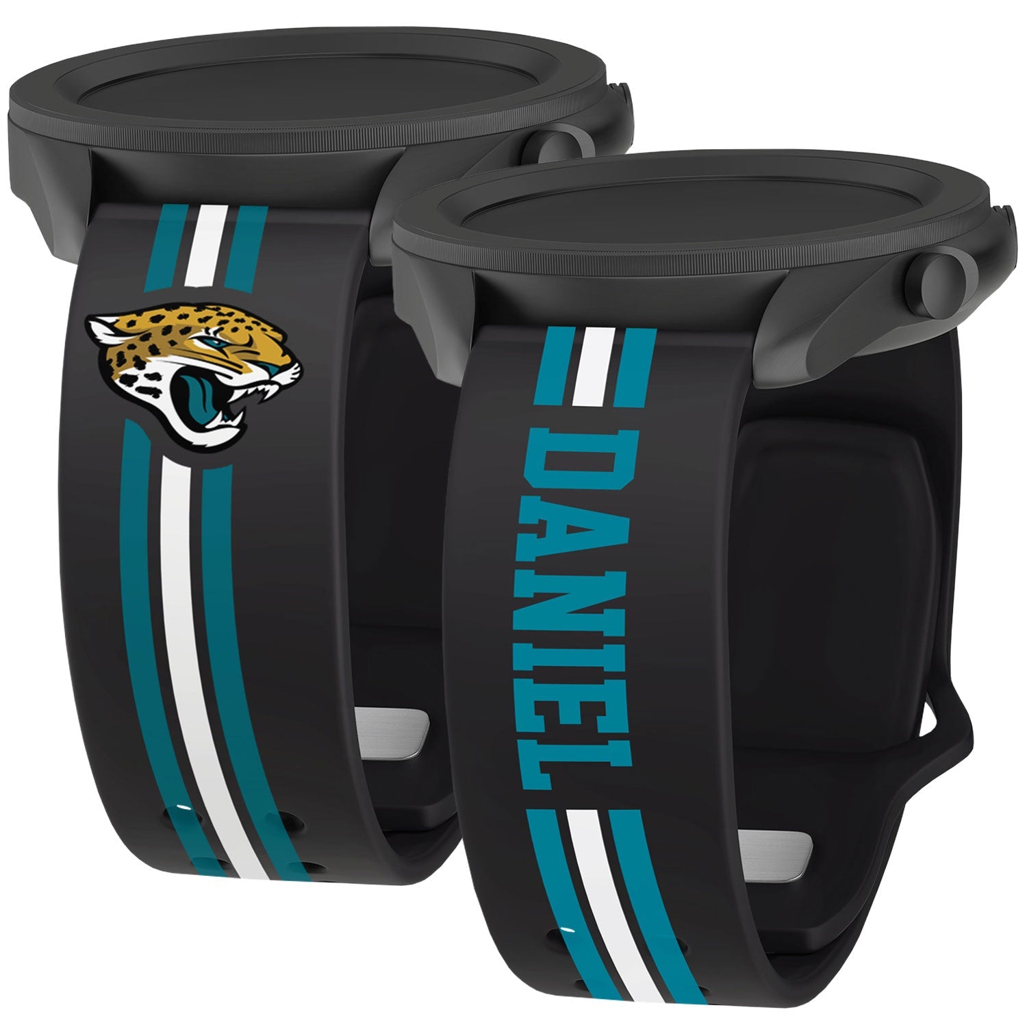 Jacksonville Jaguars Custom Name HD Watch Band