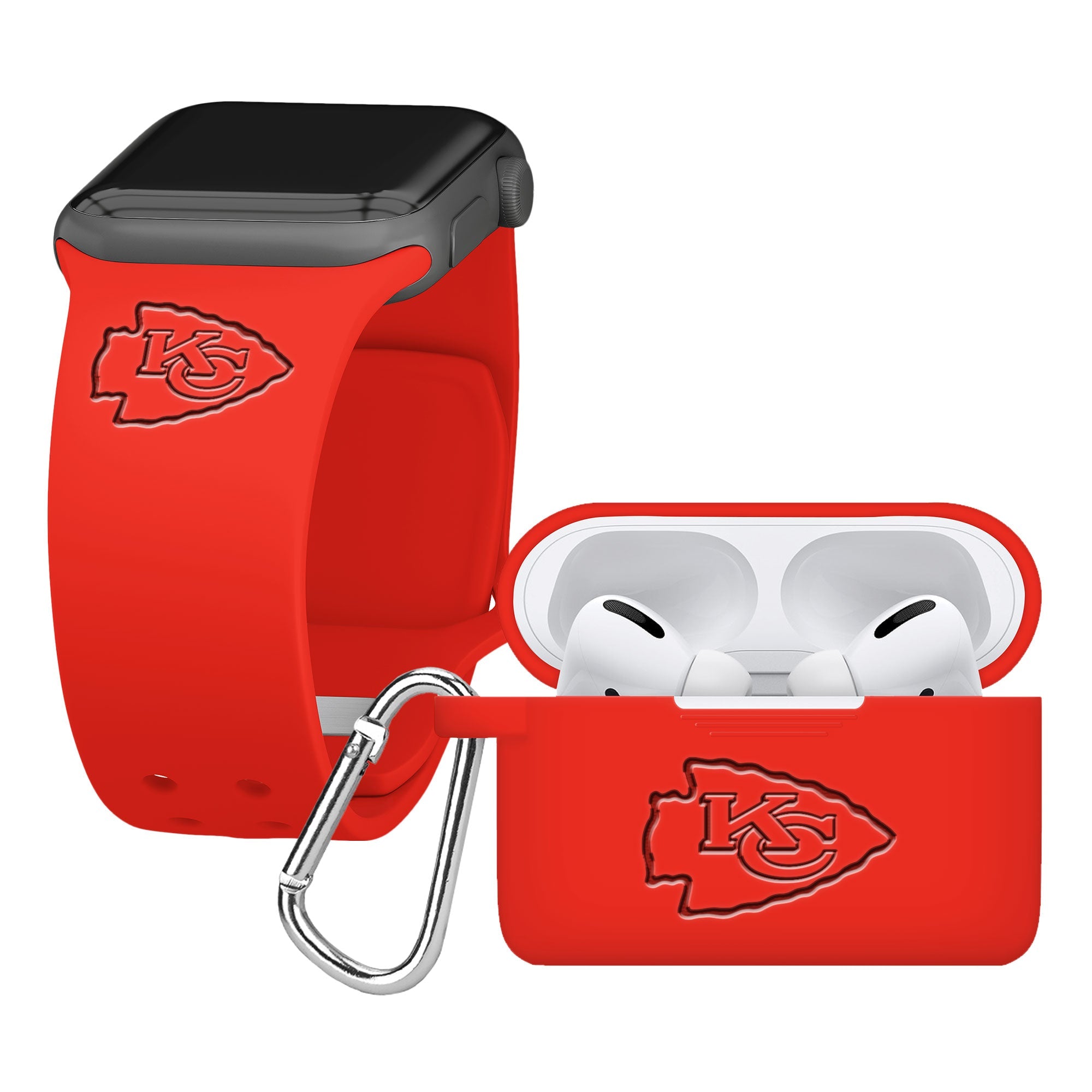 Game Time Kansas City Chiefs Engraved Apple Pro Combo Package
