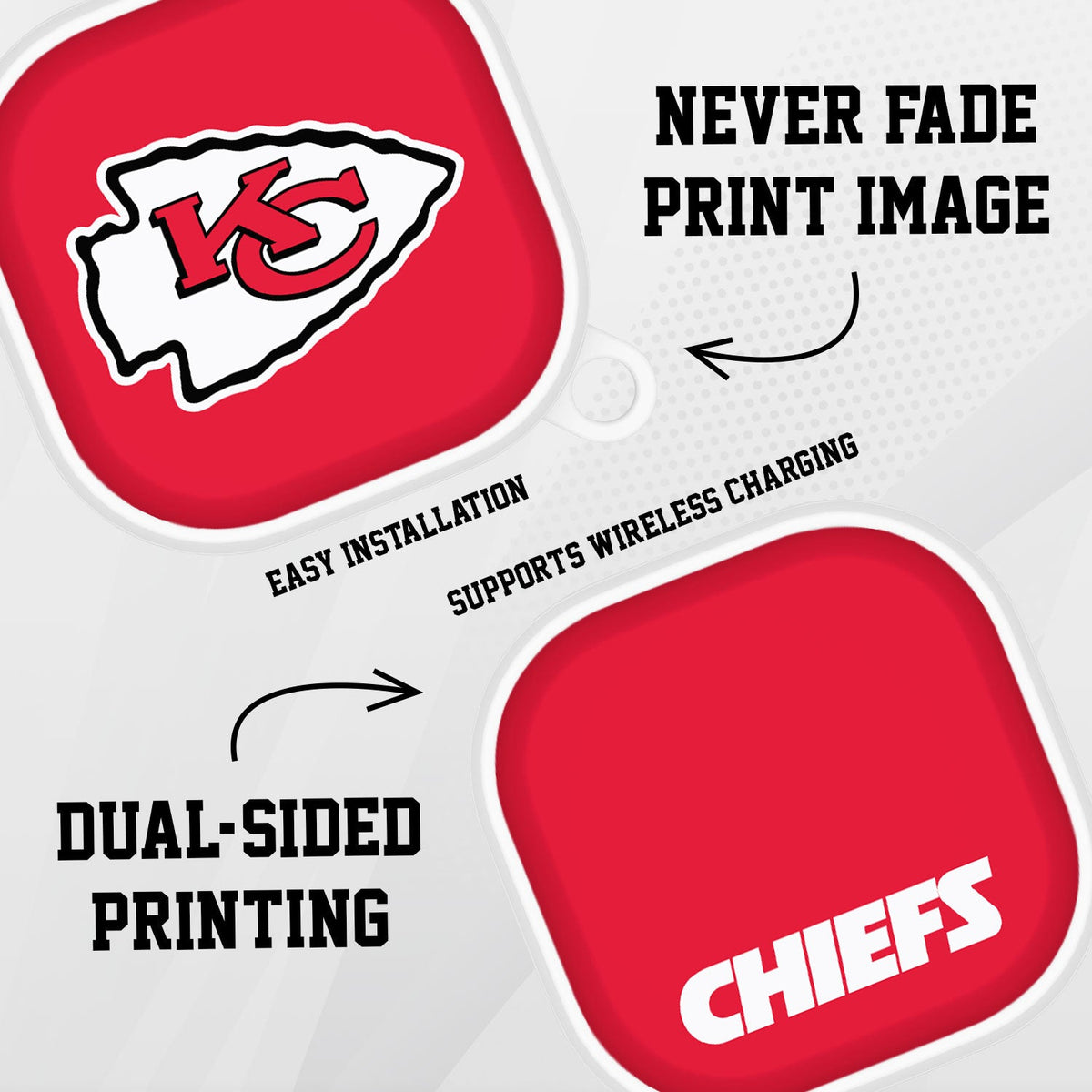 Kansas City Chiefs HDX Samsung Galaxy Buds Pro Case Cover