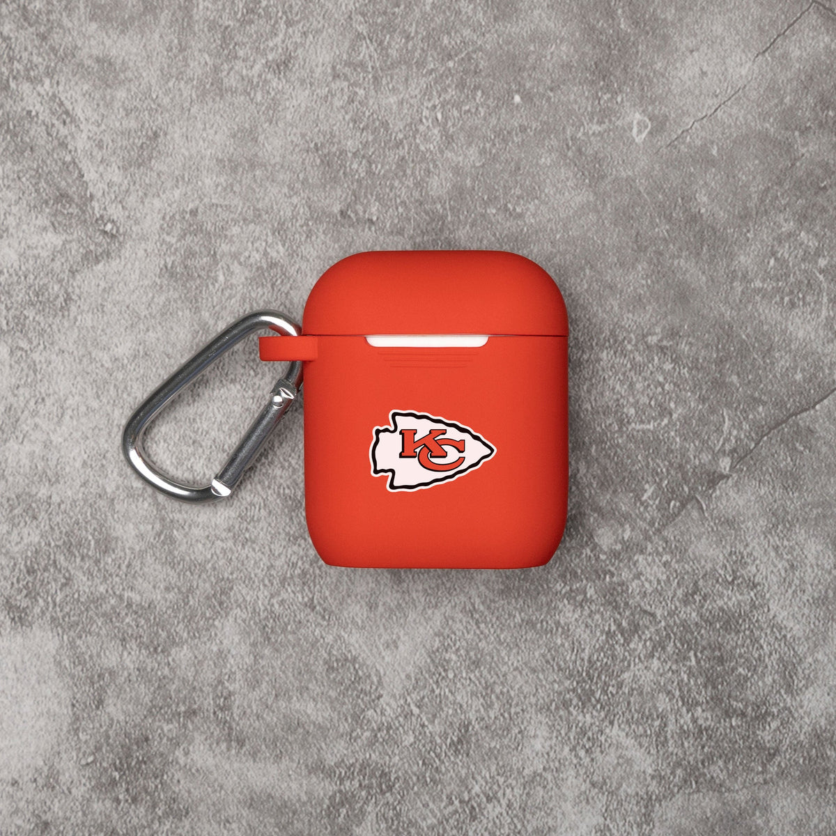 Game Time Kansas City Chiefs Silicone Case Cover for Apple AirPods Battery Case