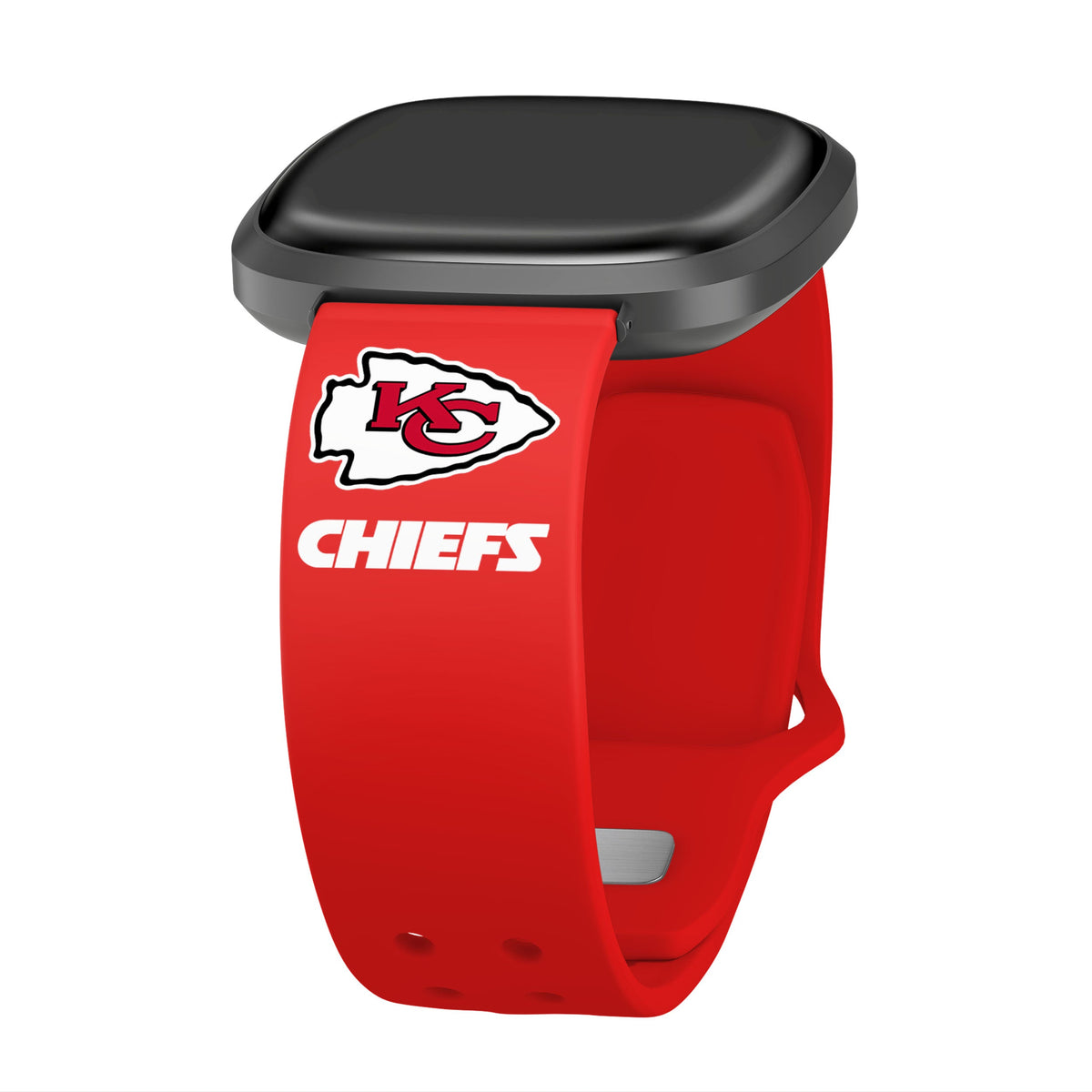 GAME TIME Kansas City Chiefs HD Elite Edition Fitbit Versa 3 &amp; Sense Watch Band