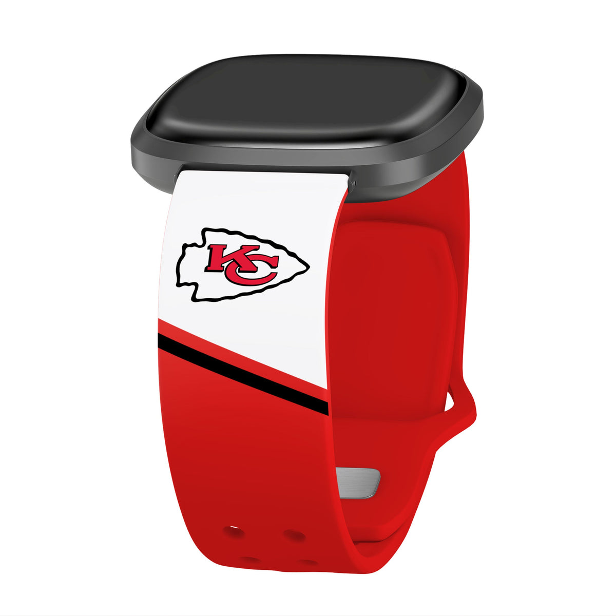 Kansas City Chiefs HD Champion Series Fitbit Versa 3 &amp; Sense Watch Band