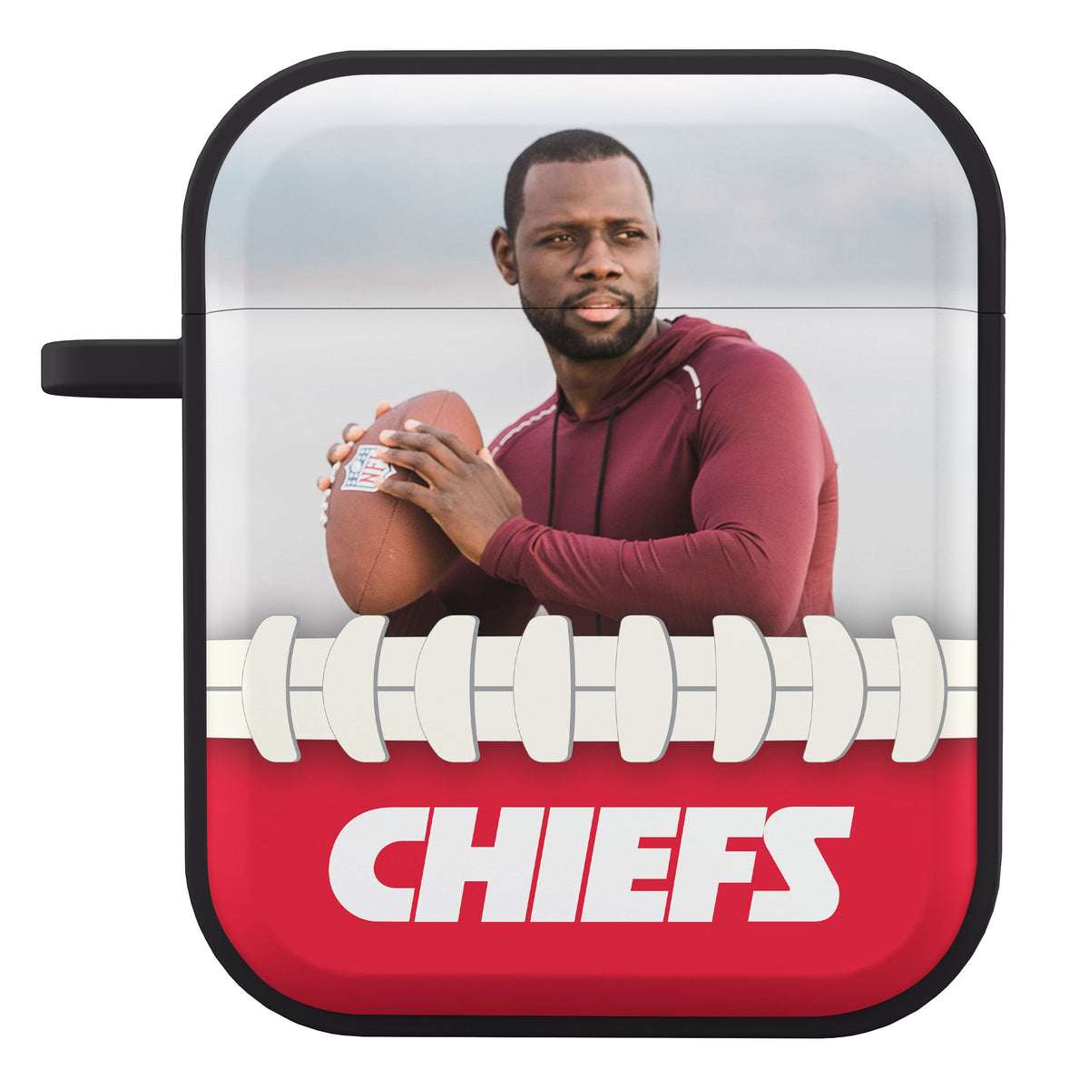 Kansas City Chiefs Custom Photo HDX Apple AirPods Gen 1 &amp; 2 Case Cover