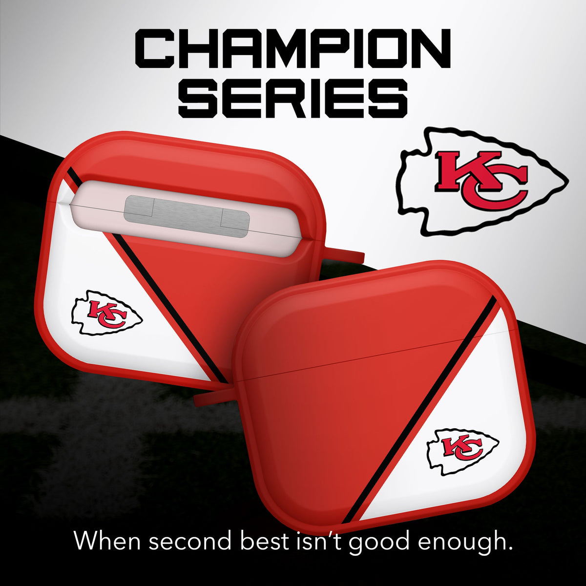 Kansas City Chiefs HDX Champion Series Apple AirPods Gen 3 Case Cover