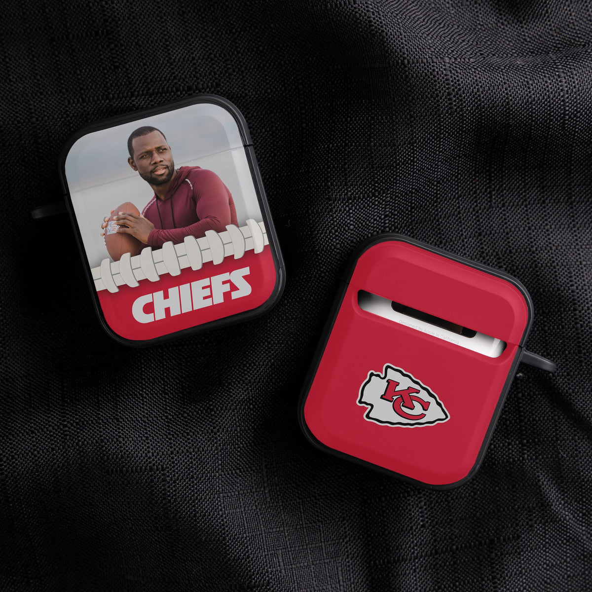Kansas City Chiefs Custom Photo HDX Apple AirPods Gen 1 &amp; 2 Case Cover