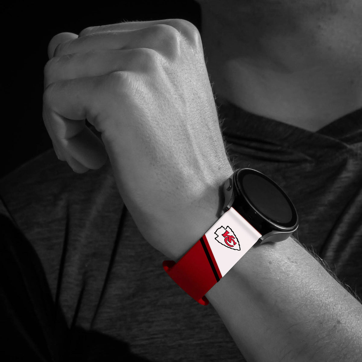 Kansas City Chiefs HD Champion Series Samsung Galaxy Watch Band