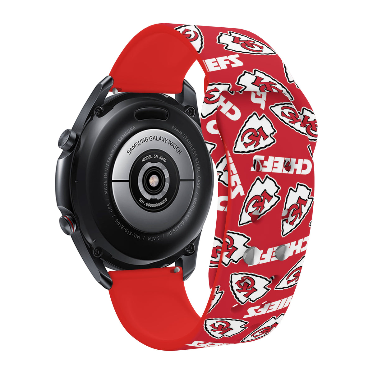 Game Time Kansas City Chiefs Quick Change HD Watch Band