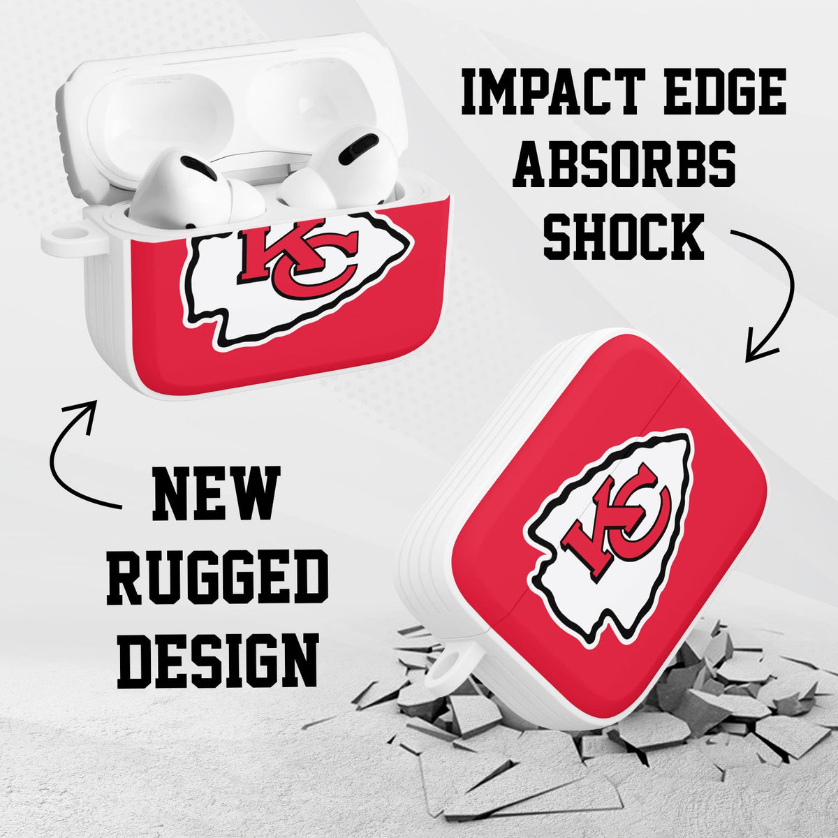 Kansas City Chiefs HDX Apple AirPods Pro Case Cover