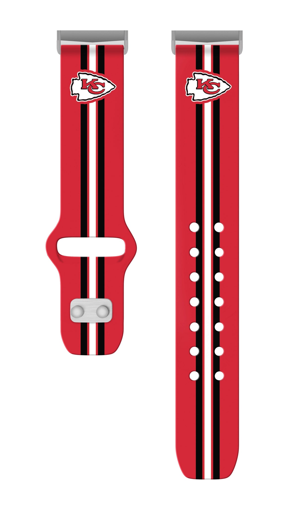 Kansas City Chiefs HD Fitbit Versa 3 and Sense Watch Band