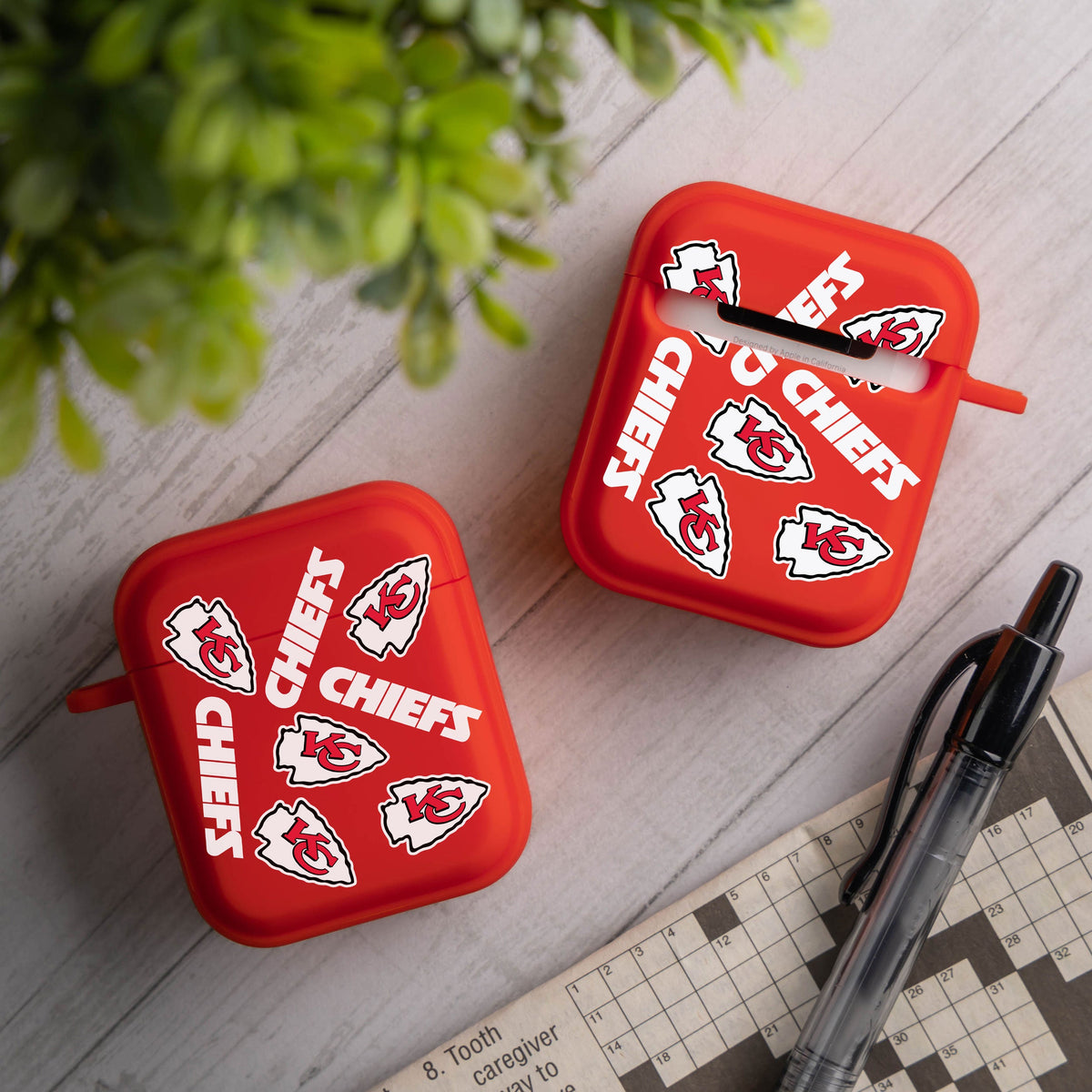 Kansas City Chiefs HDX Apple AirPods Gen 1 &amp; 2 Case Cover
