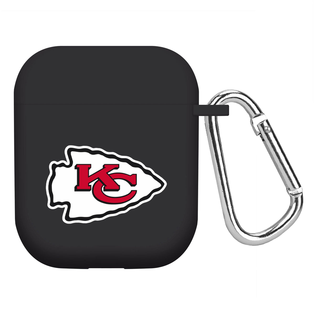 Kansas City Chiefs Custom Name HD Apple AirPods Gen 1 &amp; 2 Case Cover (Black)