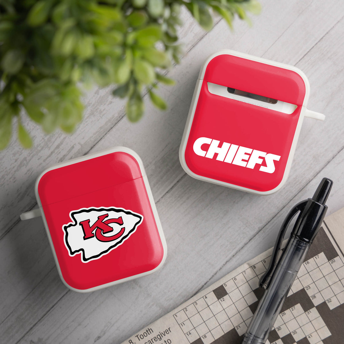 Kansas City Chiefs HDX Apple AirPods Gen 1 &amp; 2 Case Cover