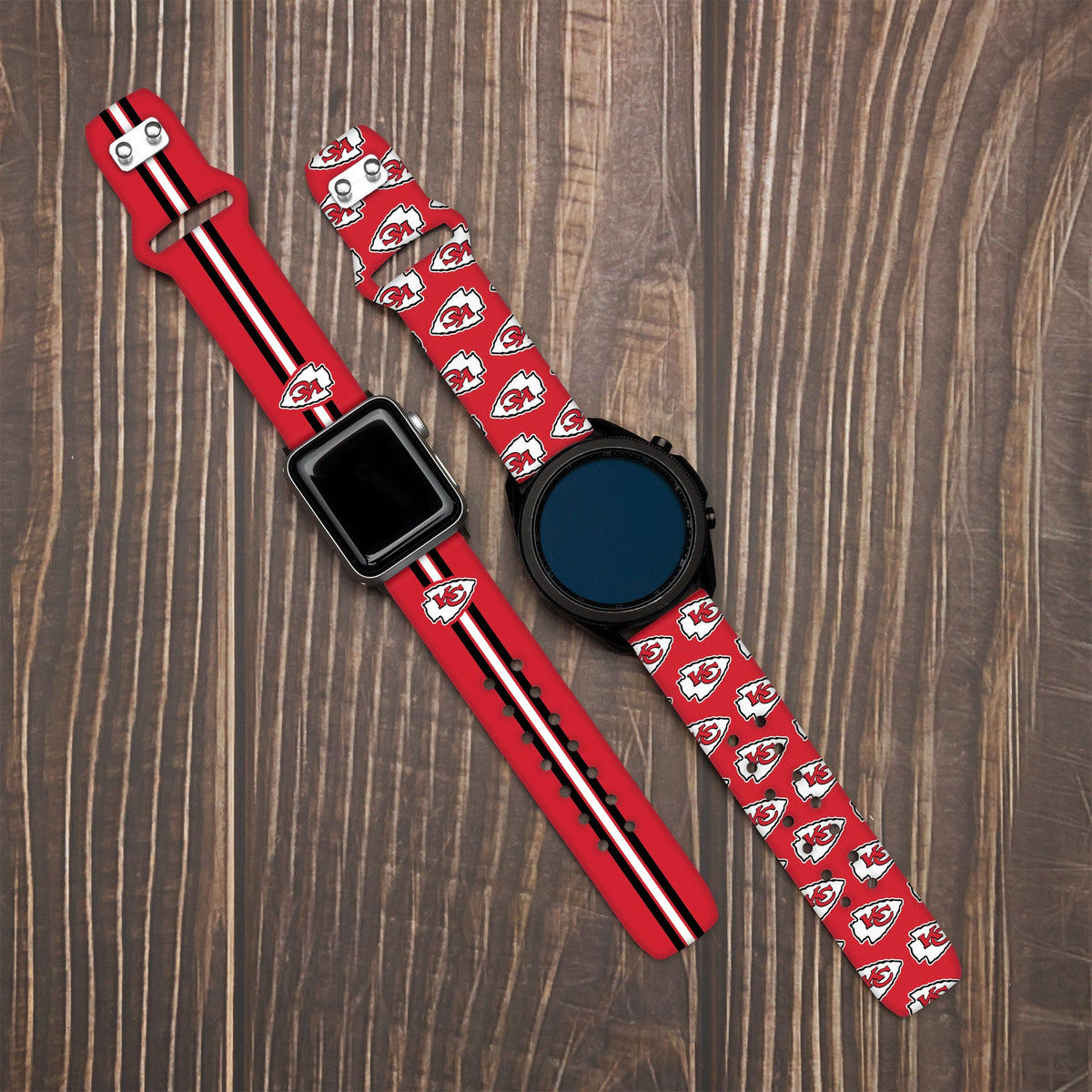 Game Time Kansas City Chiefs Quick Change HD Watch Band