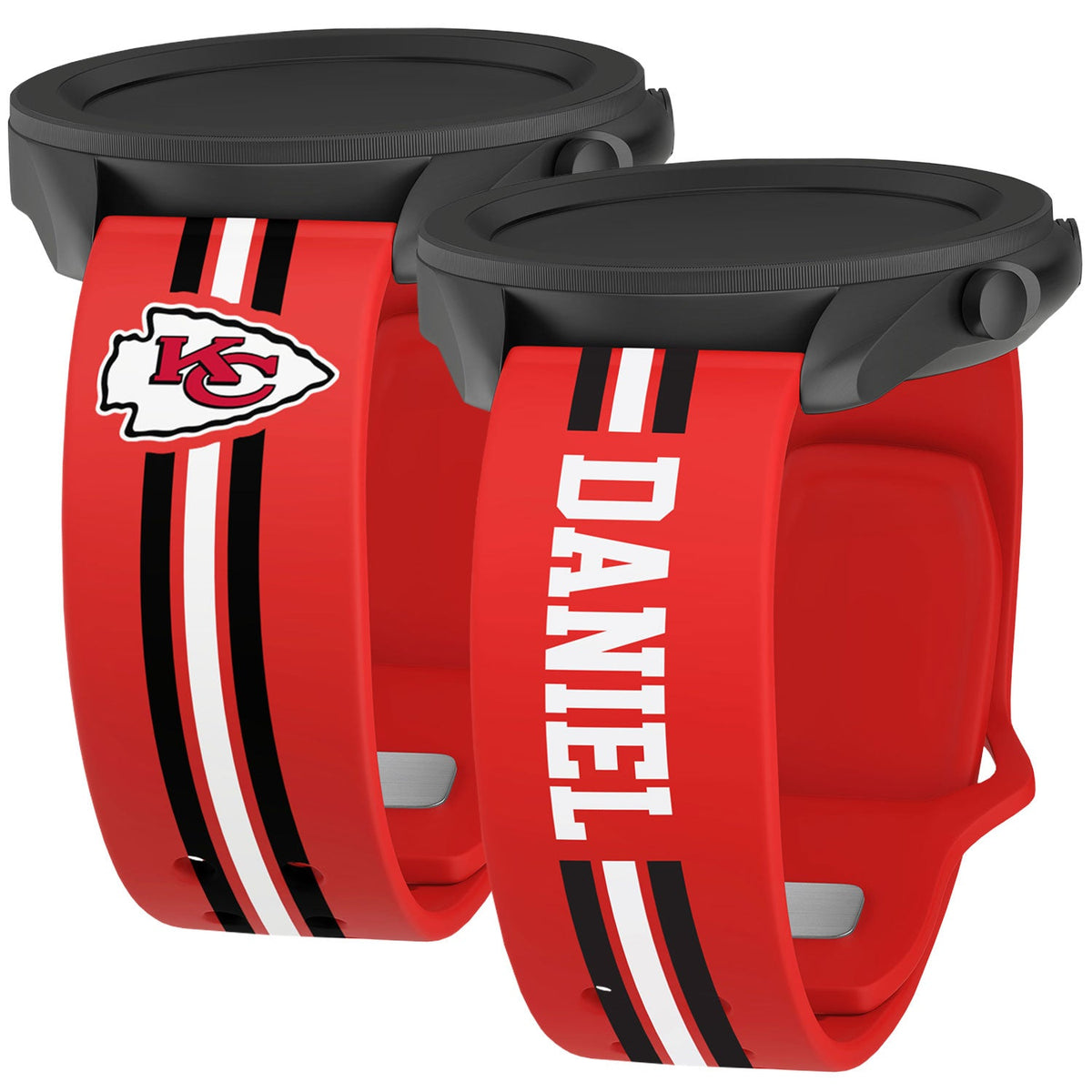 Kansas City Chiefs Custom Name HD Watch Band