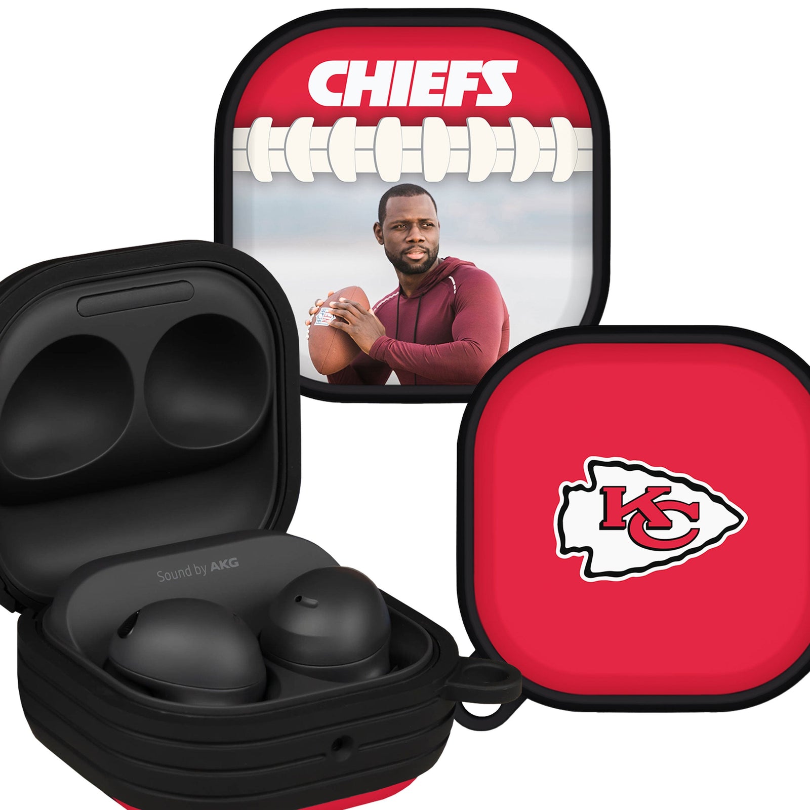 Kansas City Chiefs Custom Photo HDX Samsung Galaxy Buds Pro Case Cover