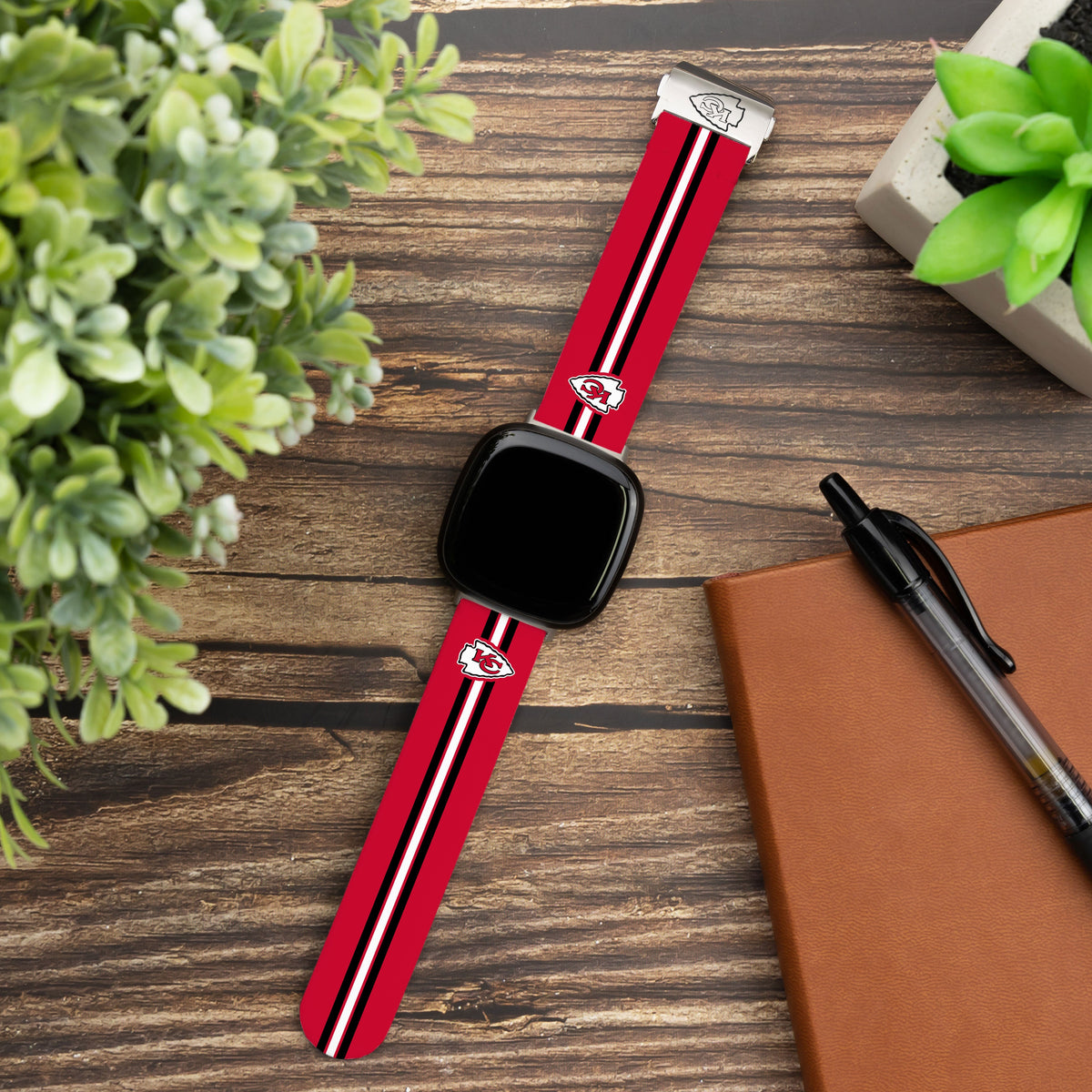 Kansas City Chiefs Signature Series FitBit Watch Band