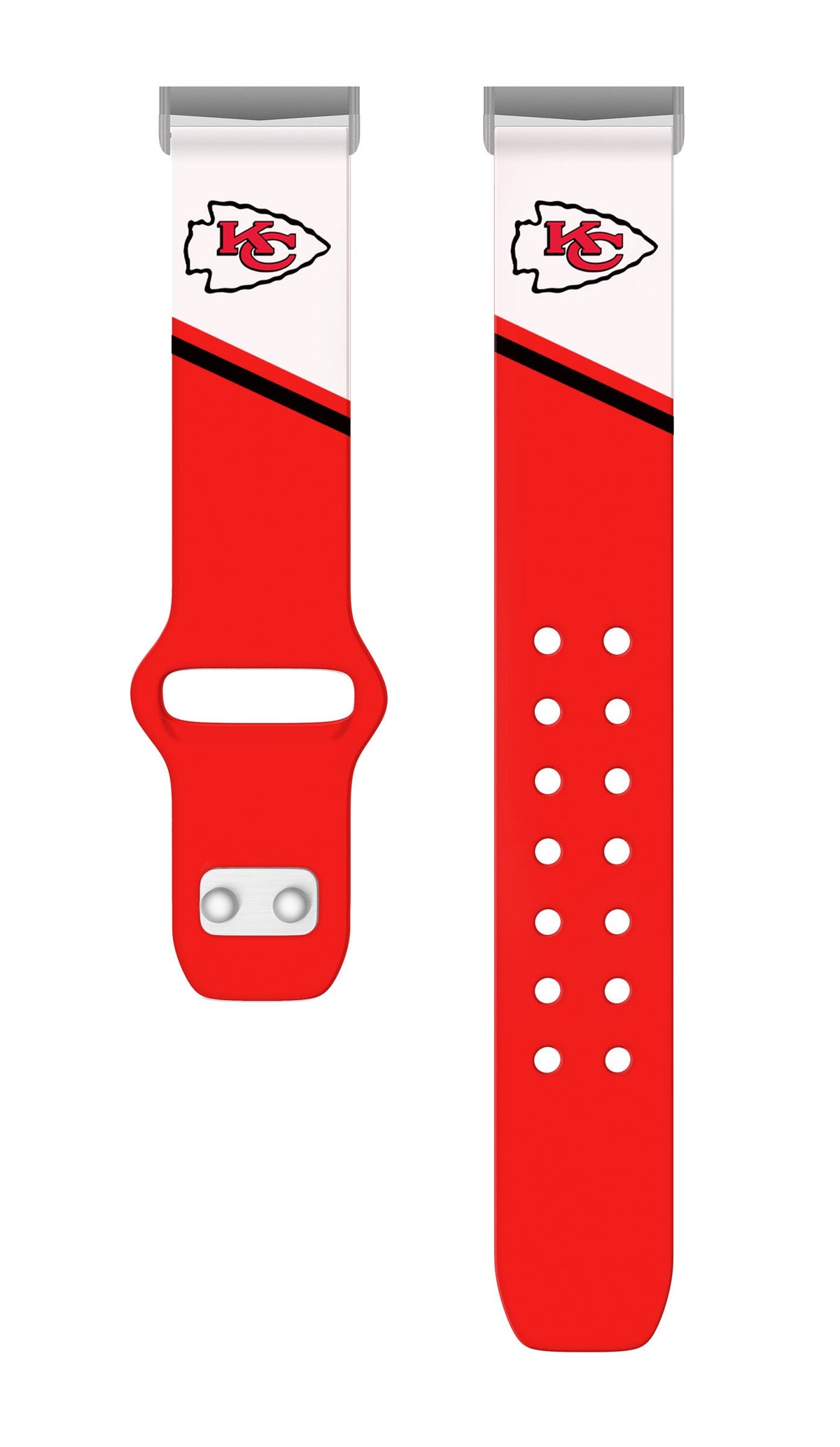 Kansas City Chiefs HD Champion Series Fitbit Versa 3 &amp; Sense Watch Band