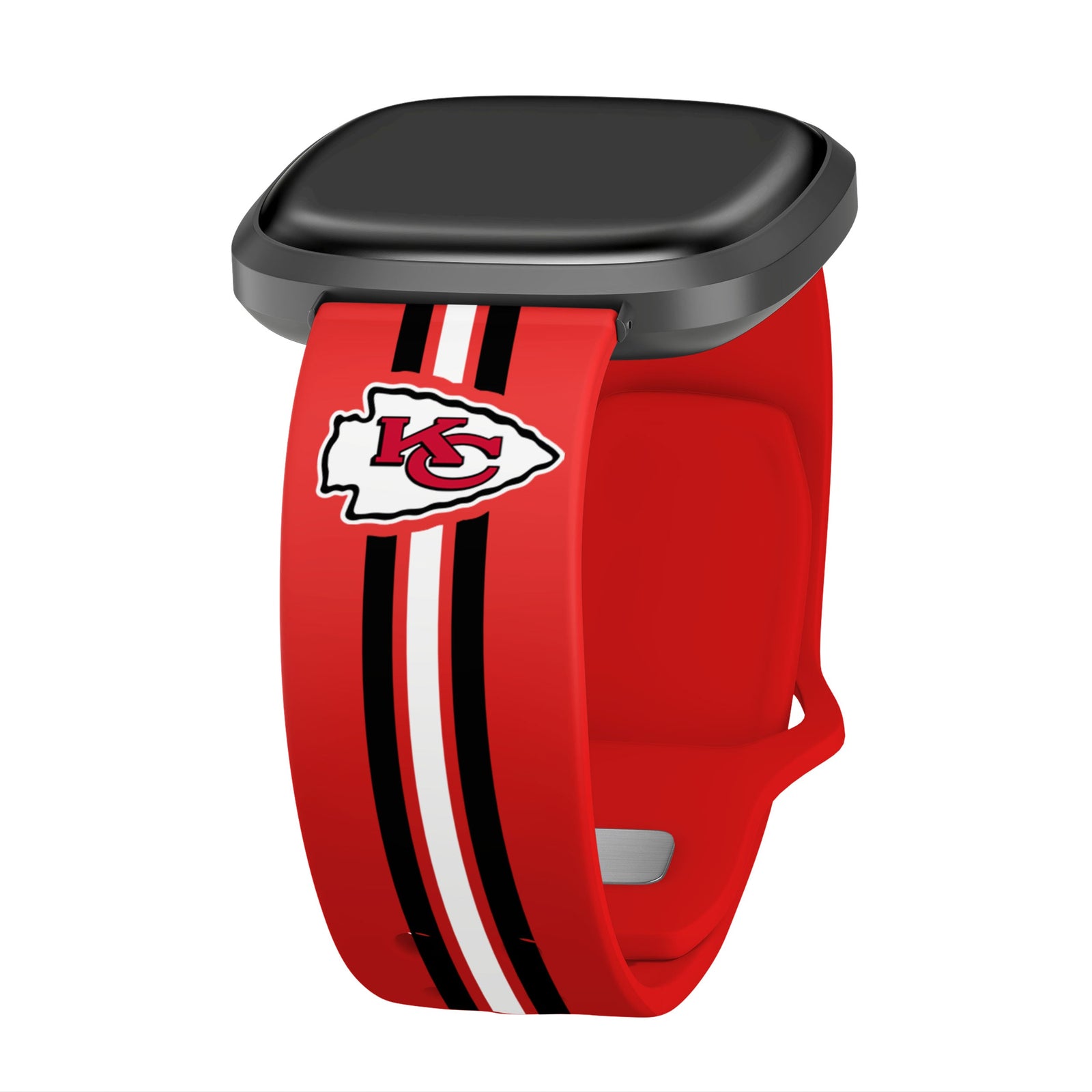 Kansas City Chiefs HD Fitbit Versa 3 and Sense Watch Band