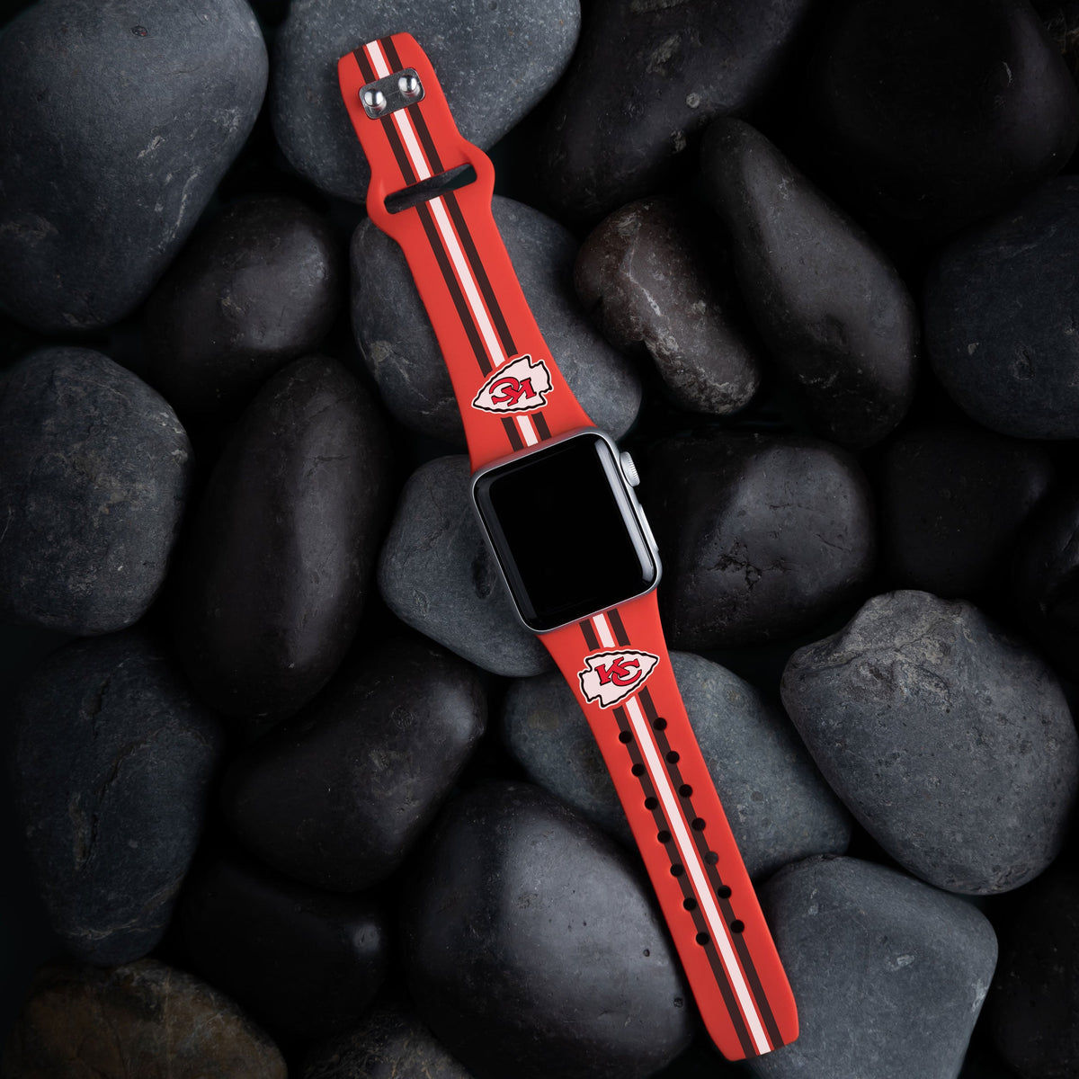 Kansas City Chiefs HD Apple Watch Band
