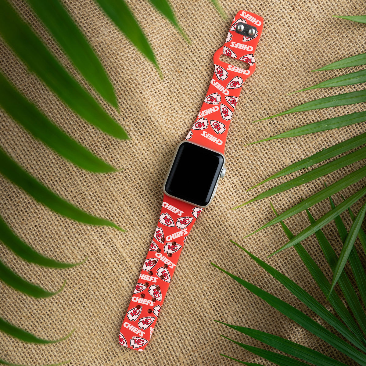 Kansas City Chiefs HD Apple Watch Band