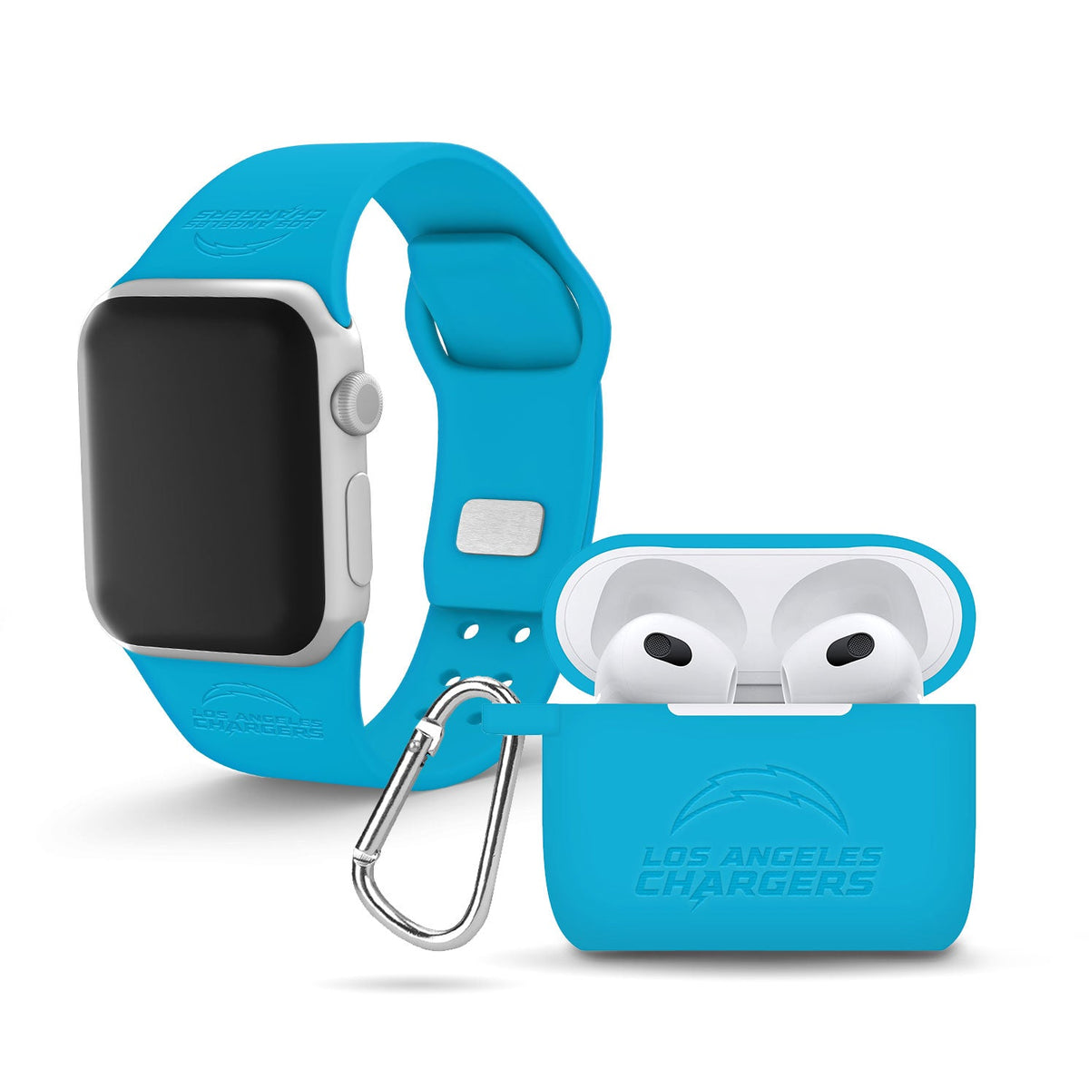 Game Time Los Angeles Chargers Engraved Apple Gen 3 Combo Package