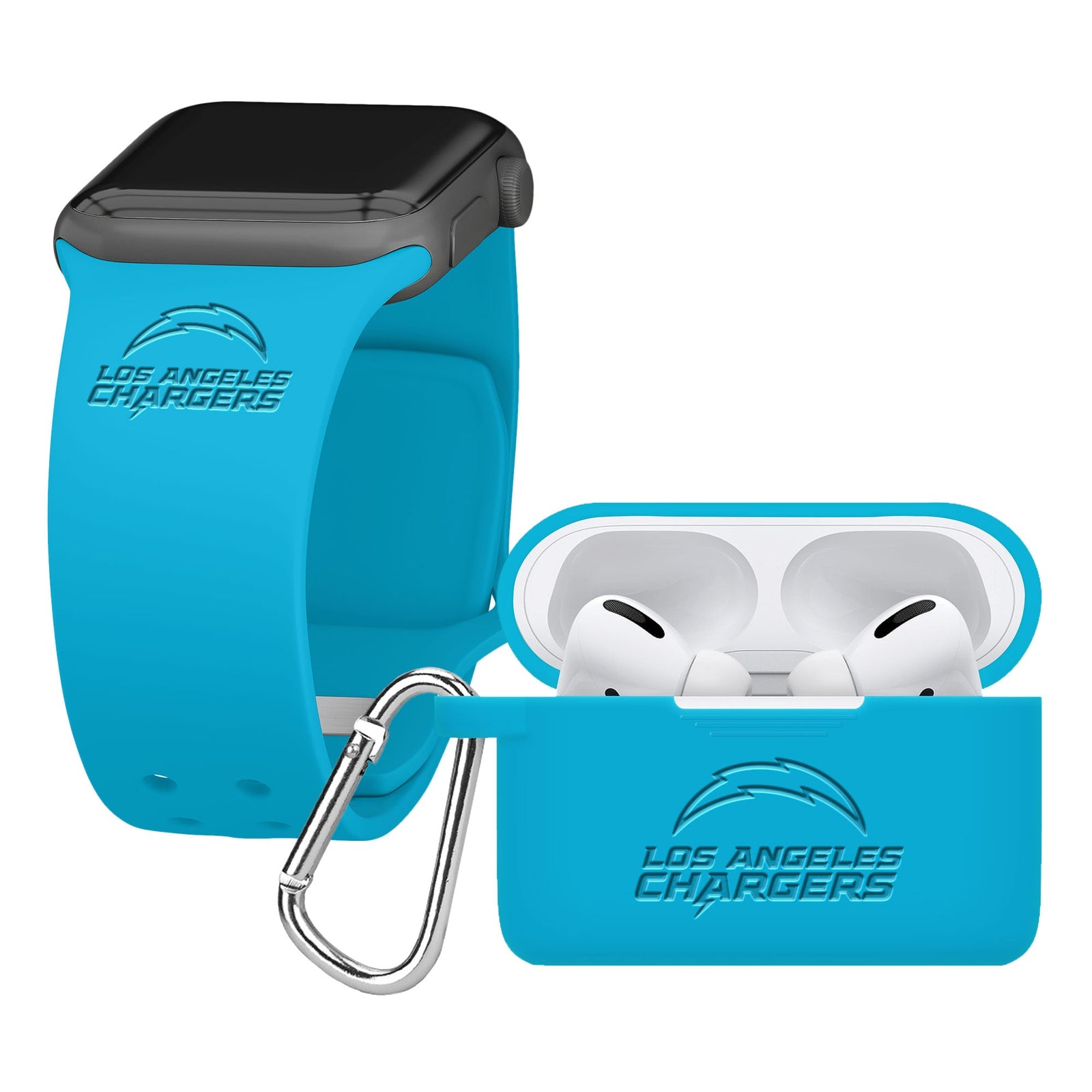 Game Time Los Angeles Chargers Engraved Apple Pro Combo Package